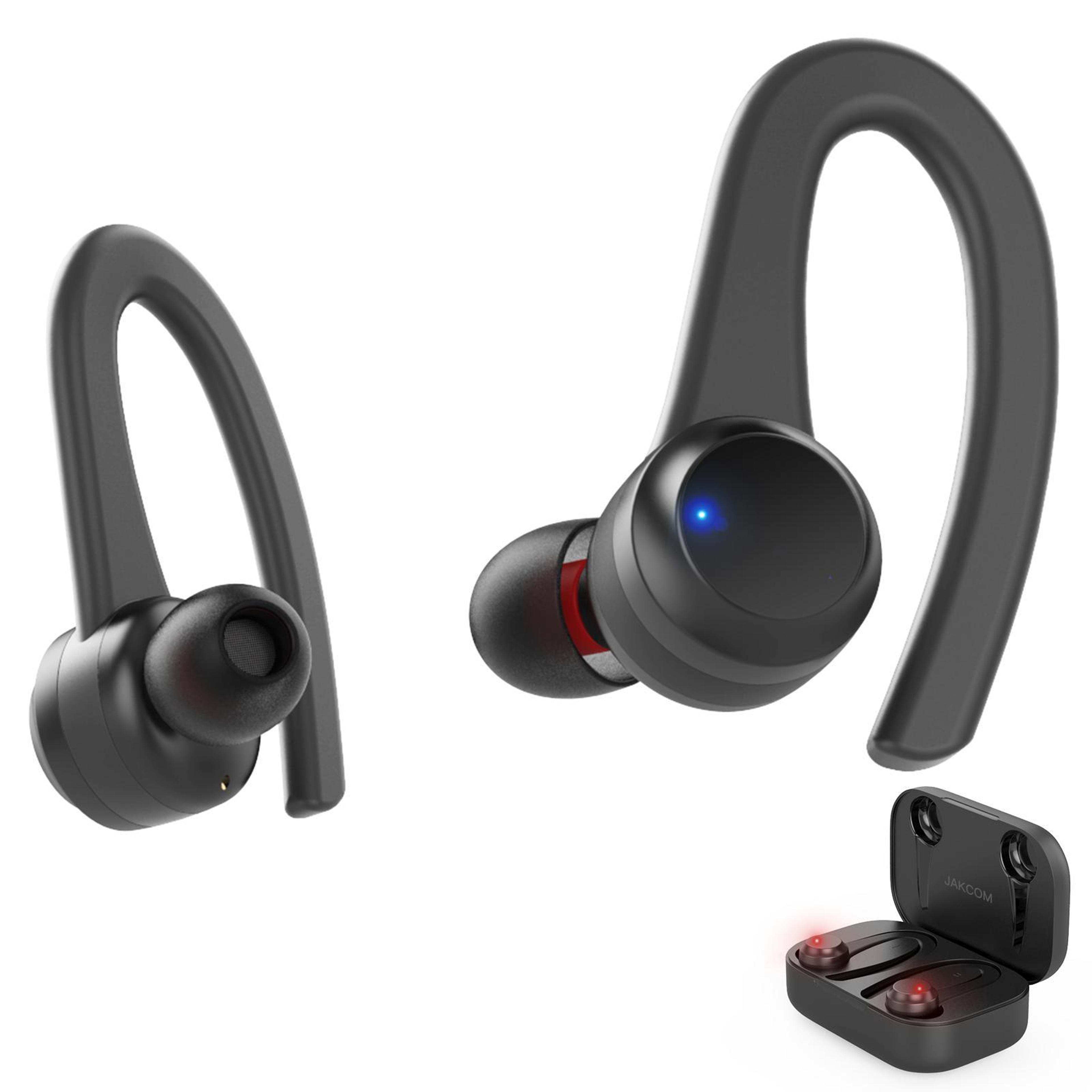 jakcom se5 wireless sport earbuds with noise reduction & ipx4 waterproof charging case