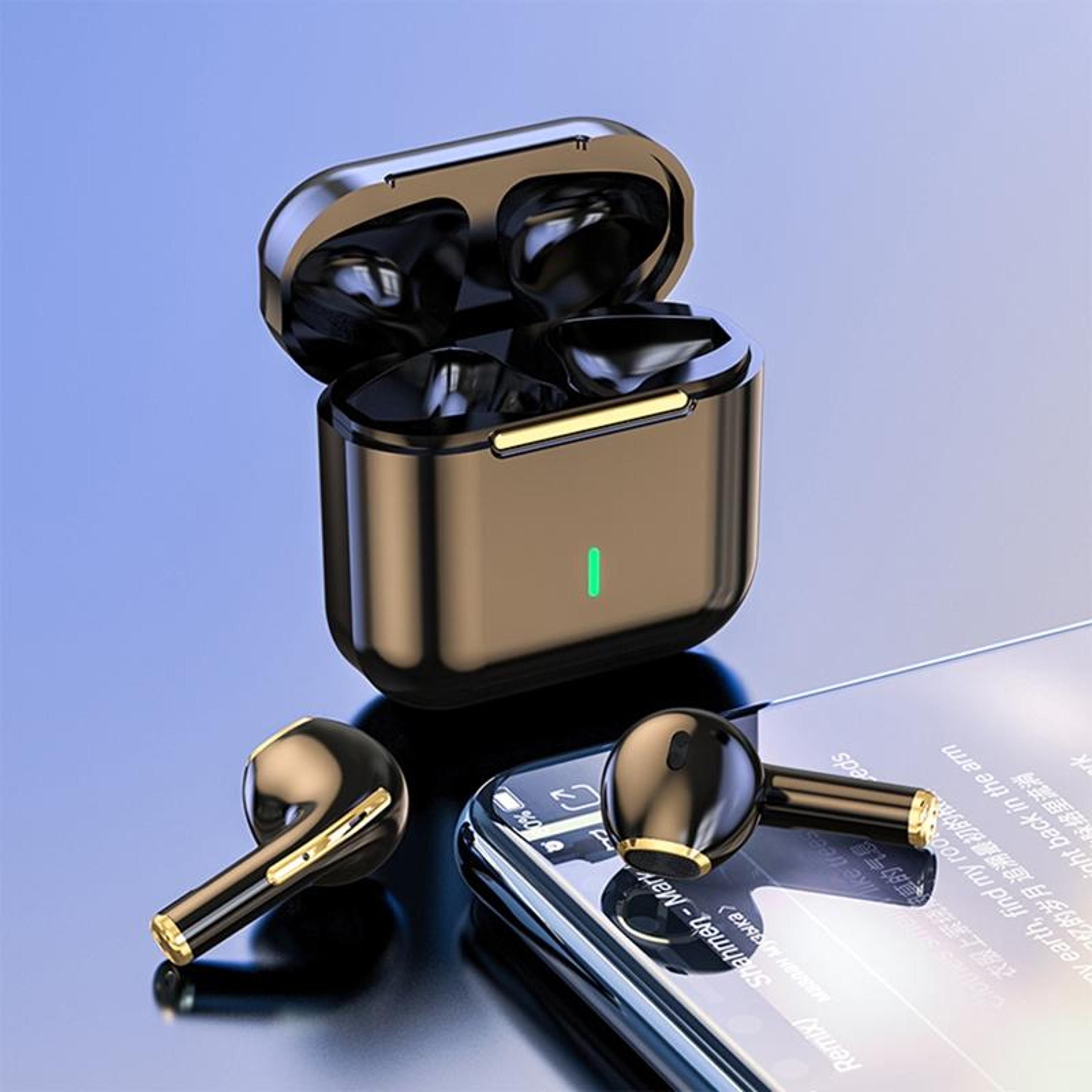 jhxsj air s4 bluetooth earbuds with charging case, hifi stereo wireless earbuds bluetooth 5.1