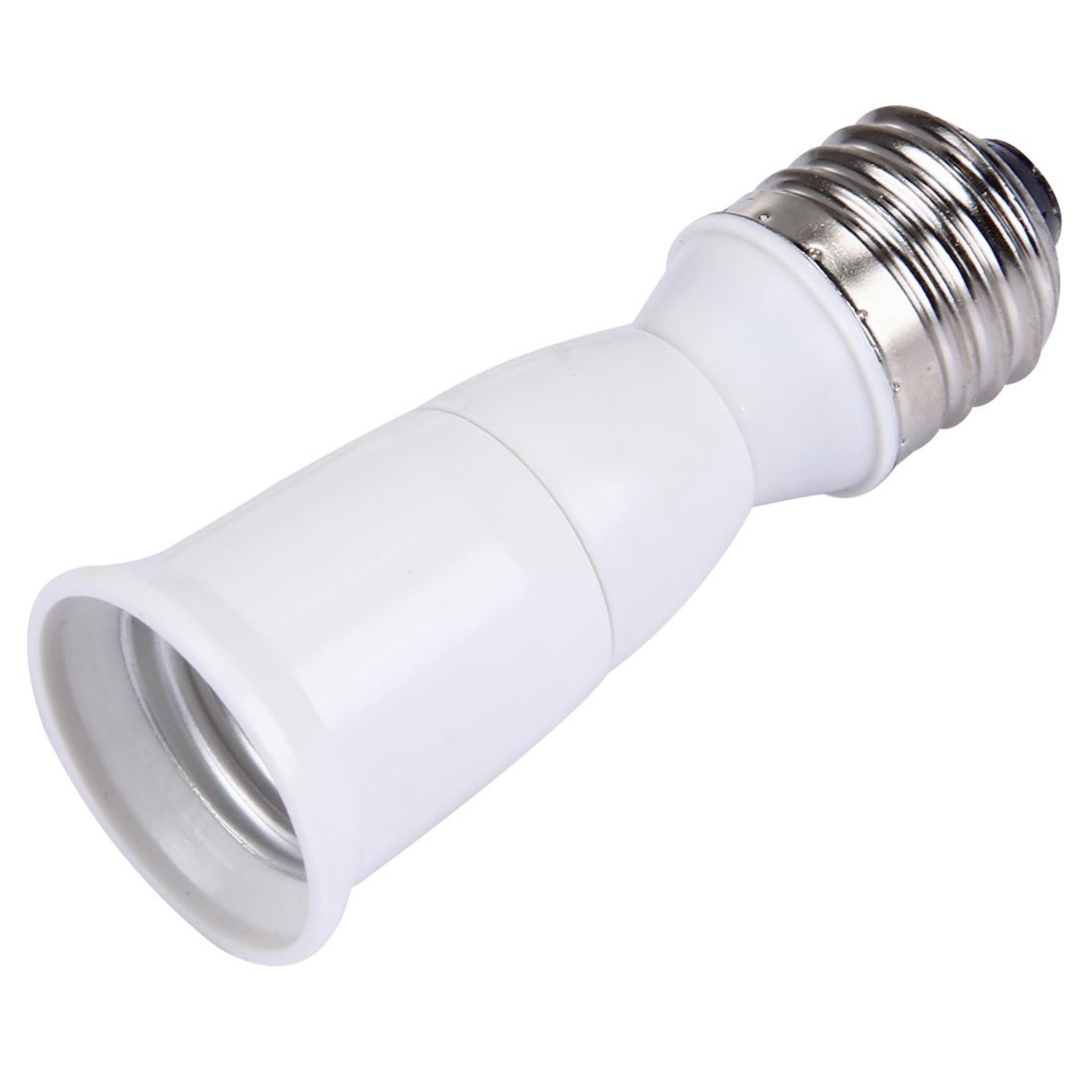 e27 light bulb extension adapter 95mm heat resistant lamp socket converter