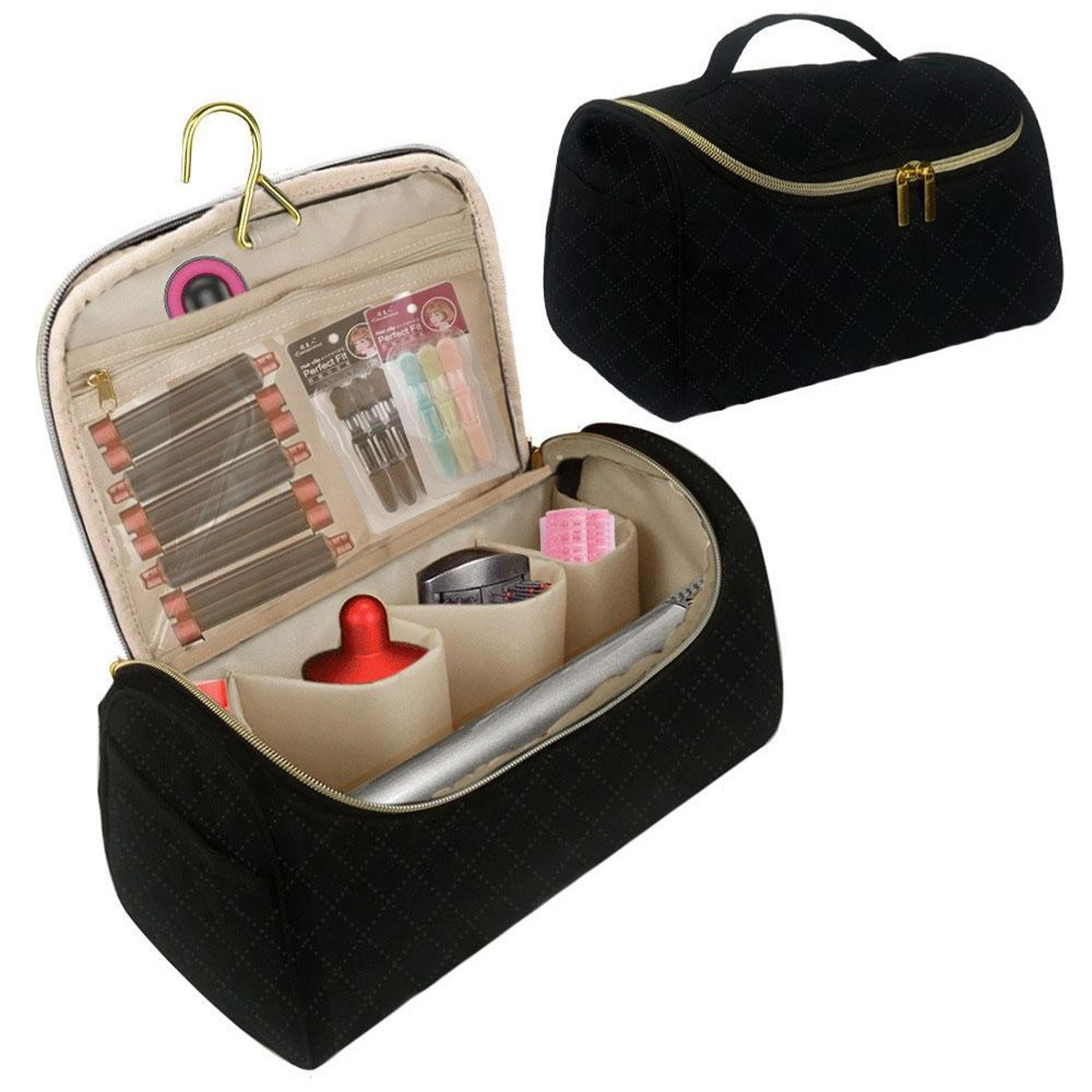 dyson airwrap storage organizer bag with hanging hook portable dyson airwrap storage bag case