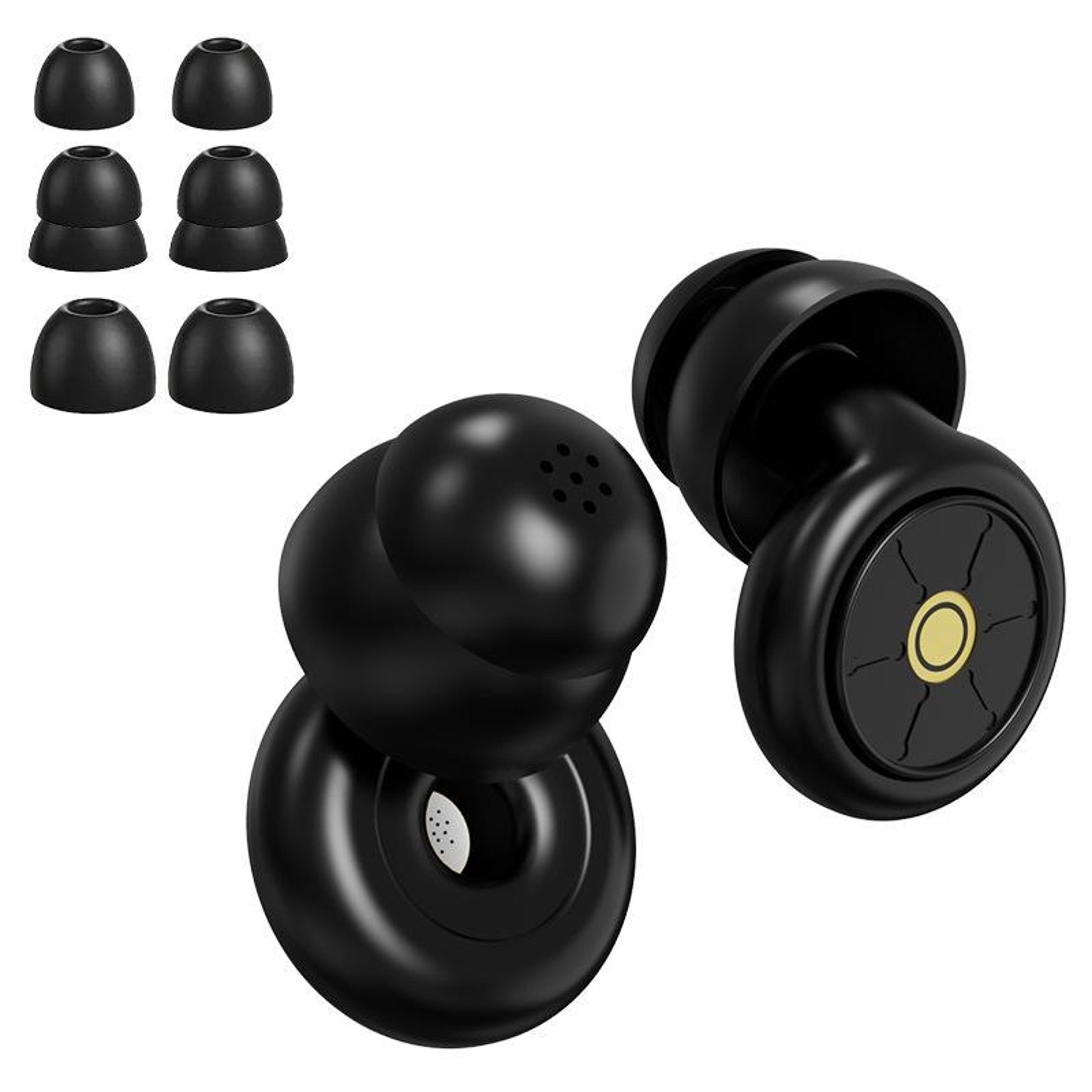 silentfit noise reduction sleep earplugs with secure ring design 3 pairs