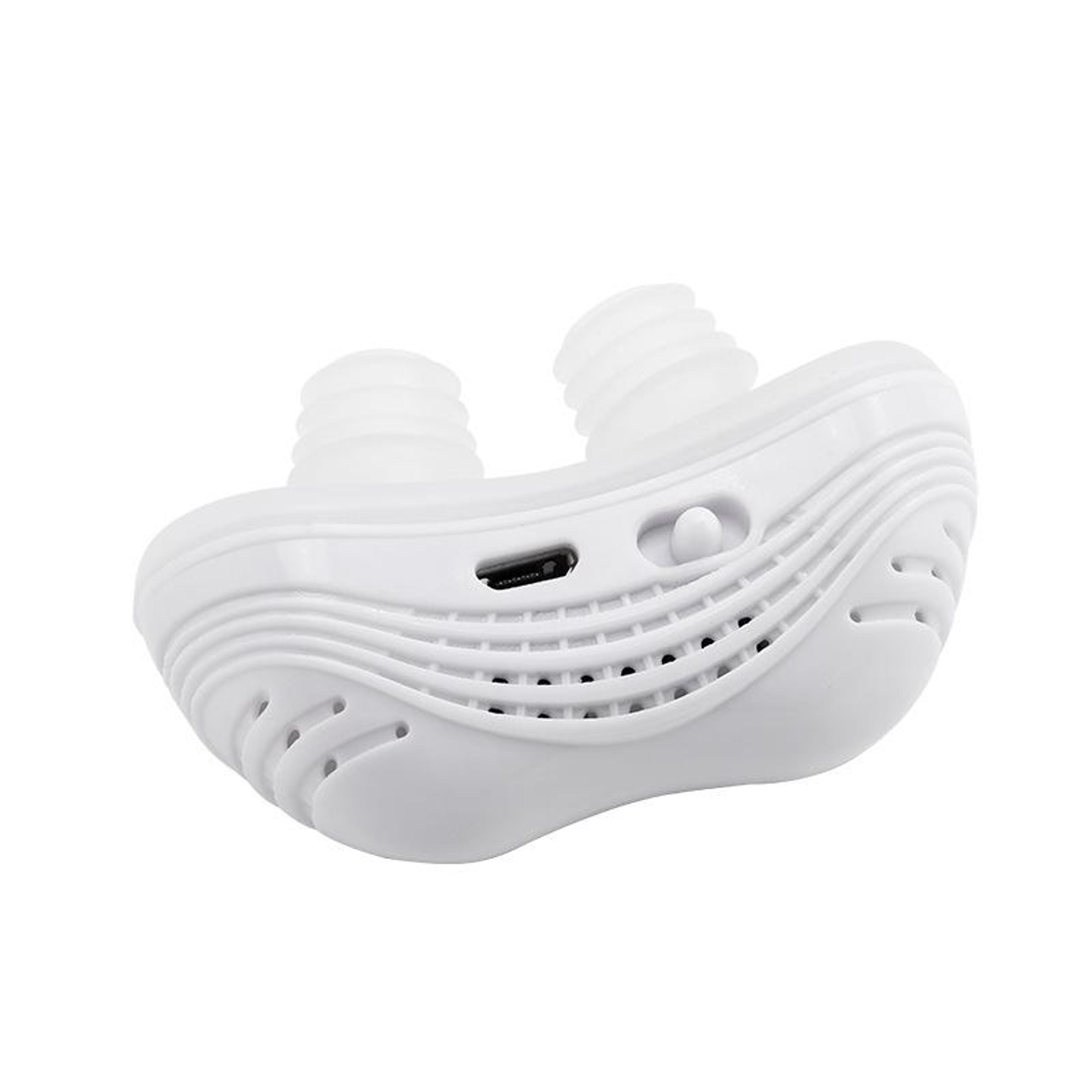 silentflow anti snoring nose clip with electric airflow support for better sleep