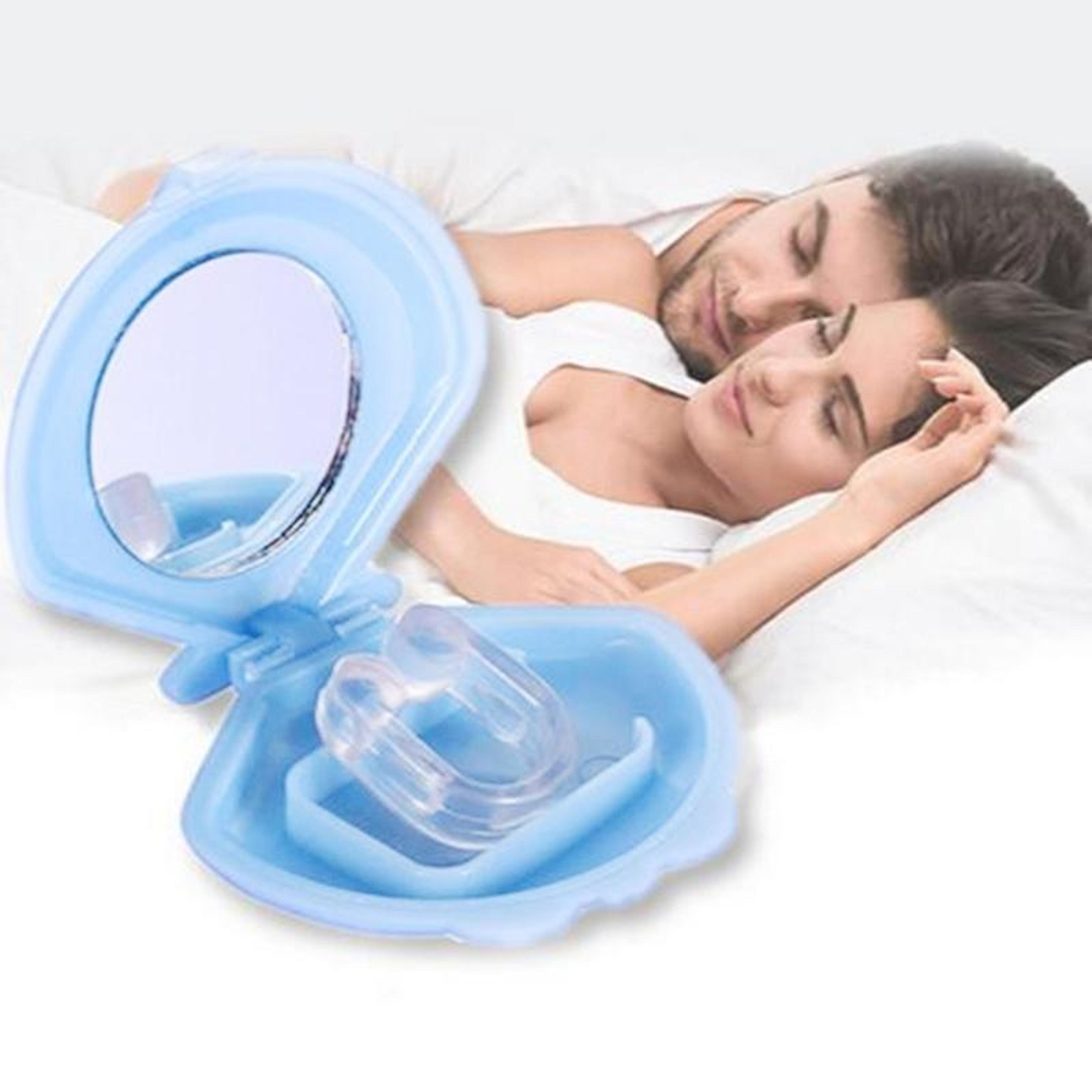 silentflow anti snore nose clip for deep sleep & easy breathing