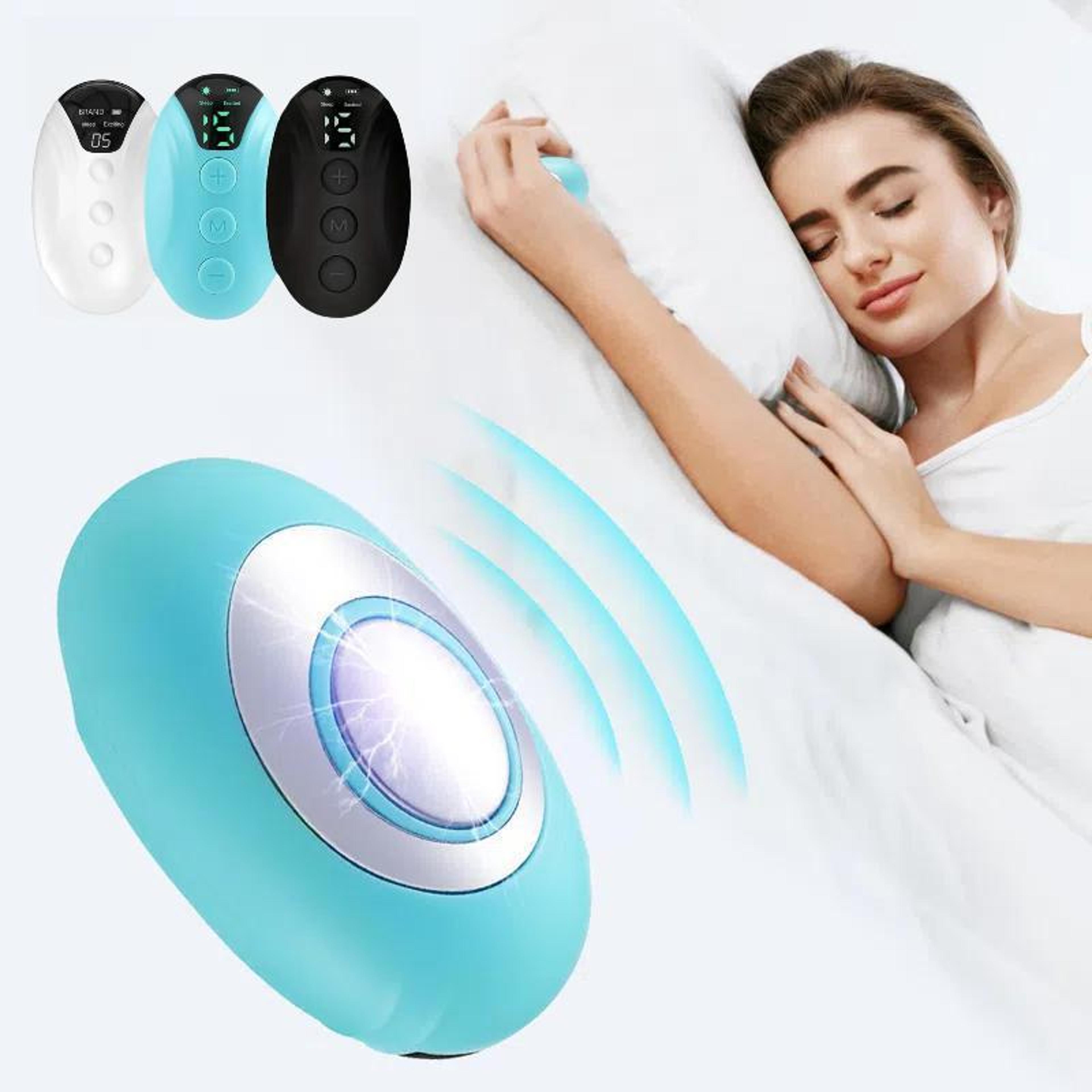 smart microcurrent sleep aid massager for insomnia relief & anxiety relaxation