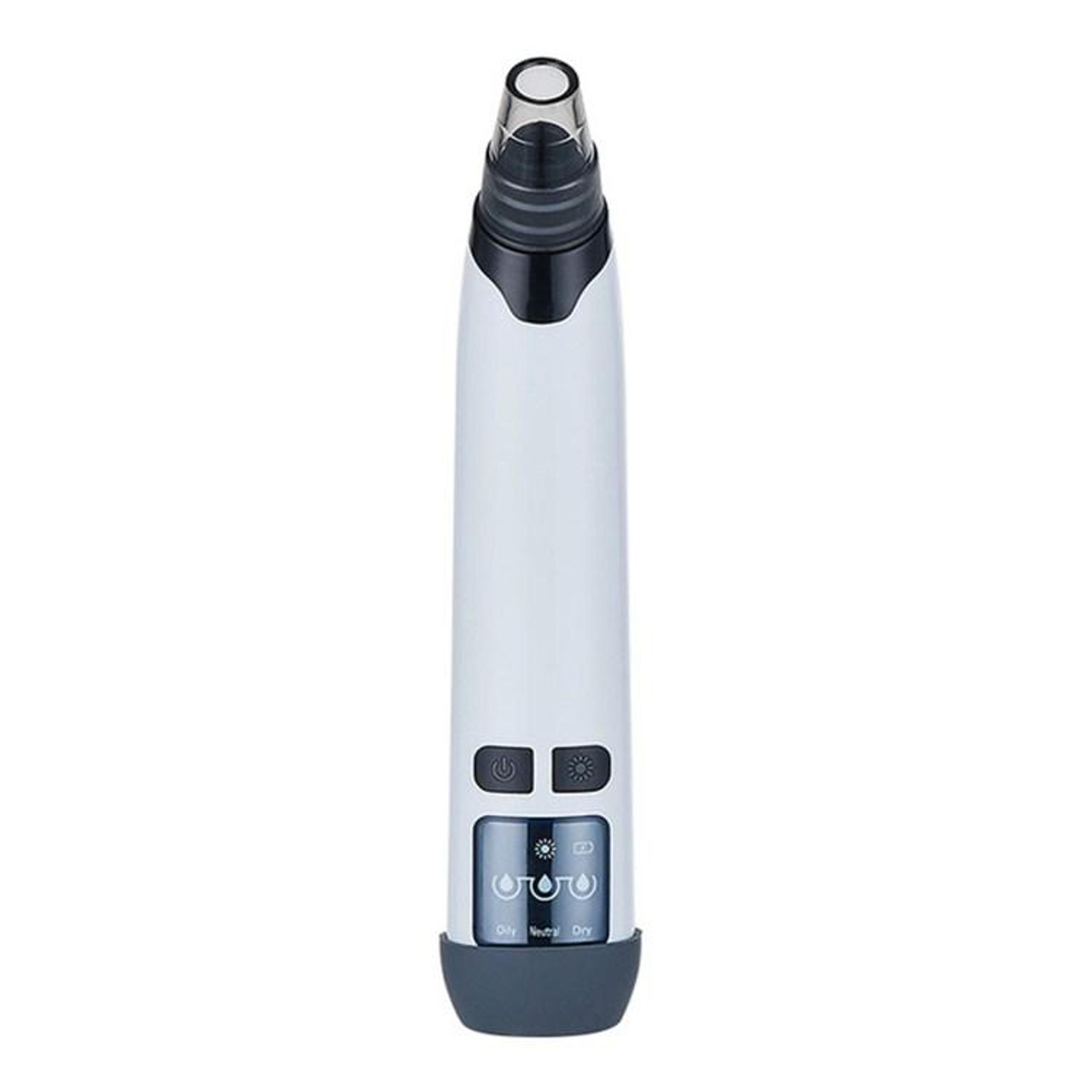 3 in 1 heated blackhead remover vacuum with temperature sensor & facial pore cleaner