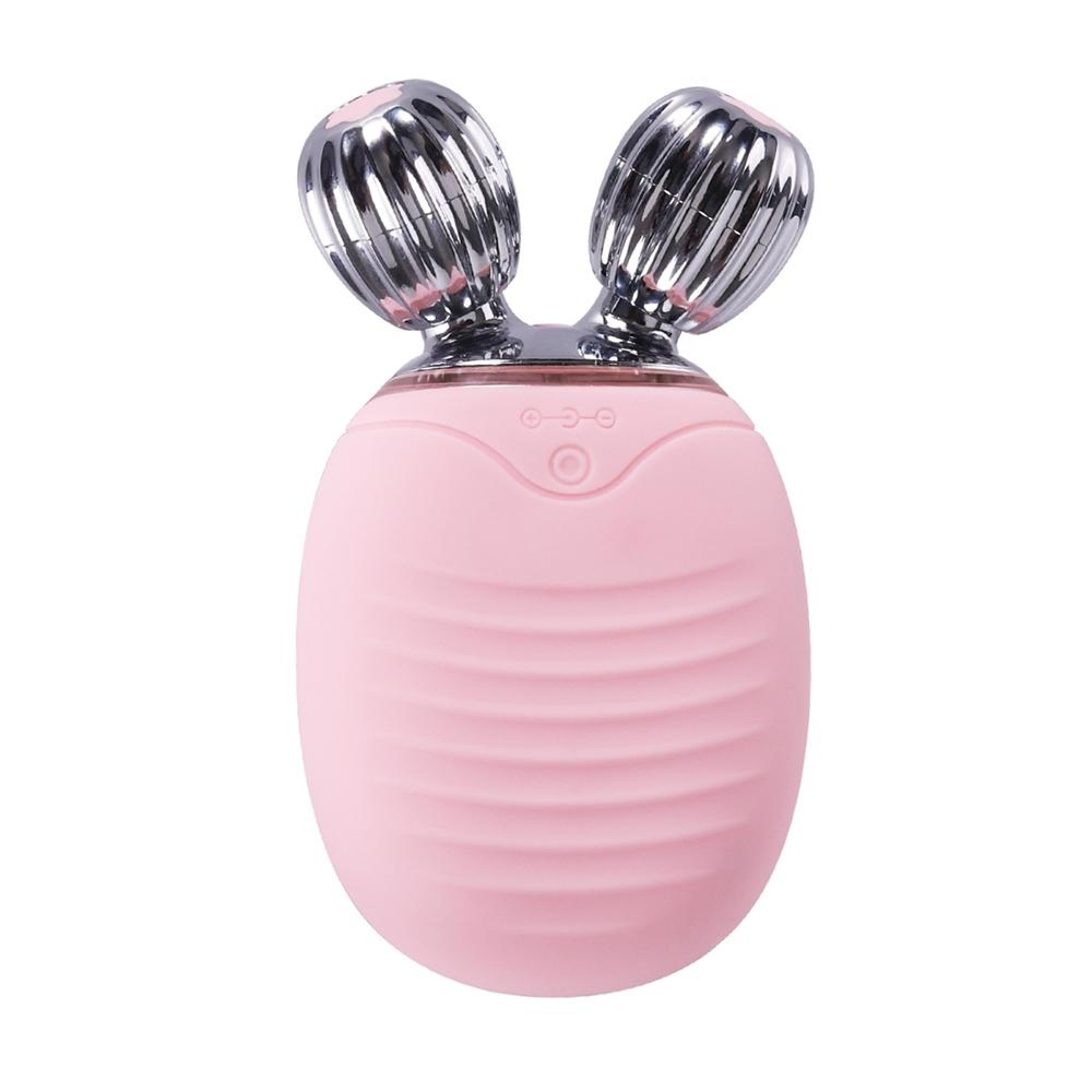 sonicglow silicone facial cleansing brush with vibration massage & deep pore care