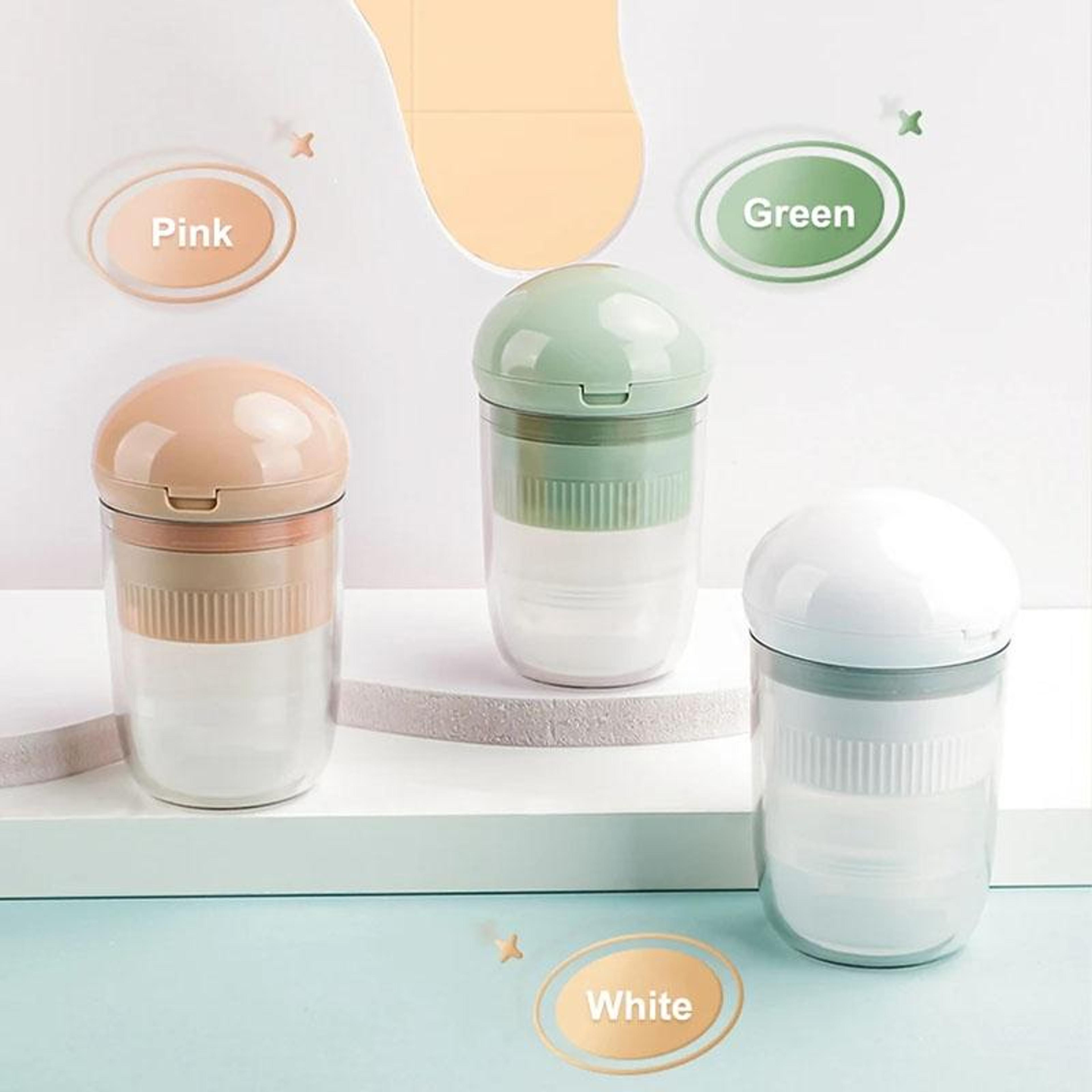 4 in 1 portable pill cutter crusher organizer with storage box and travel cup