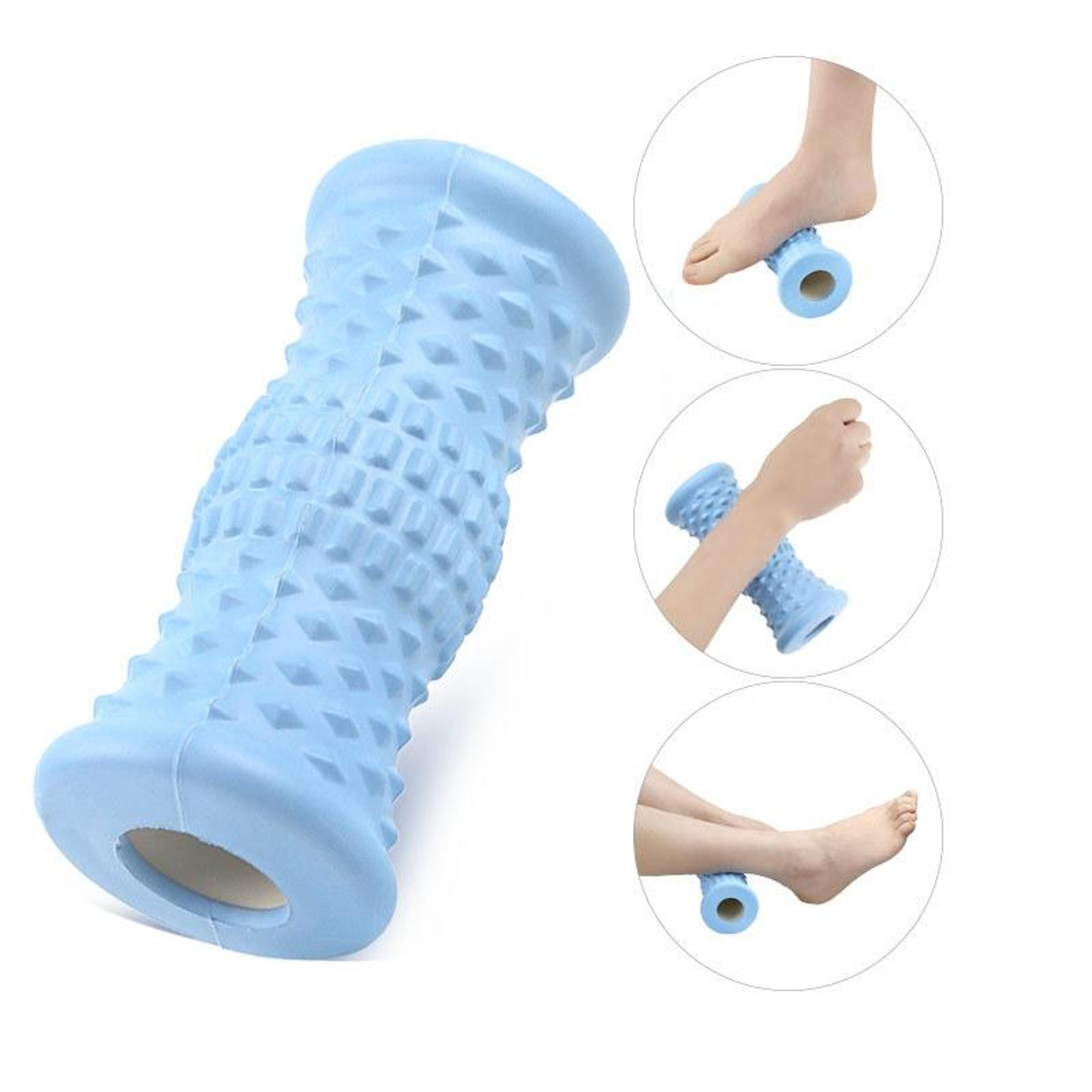portable foot massage roller for acupressure relief & muscle recovery