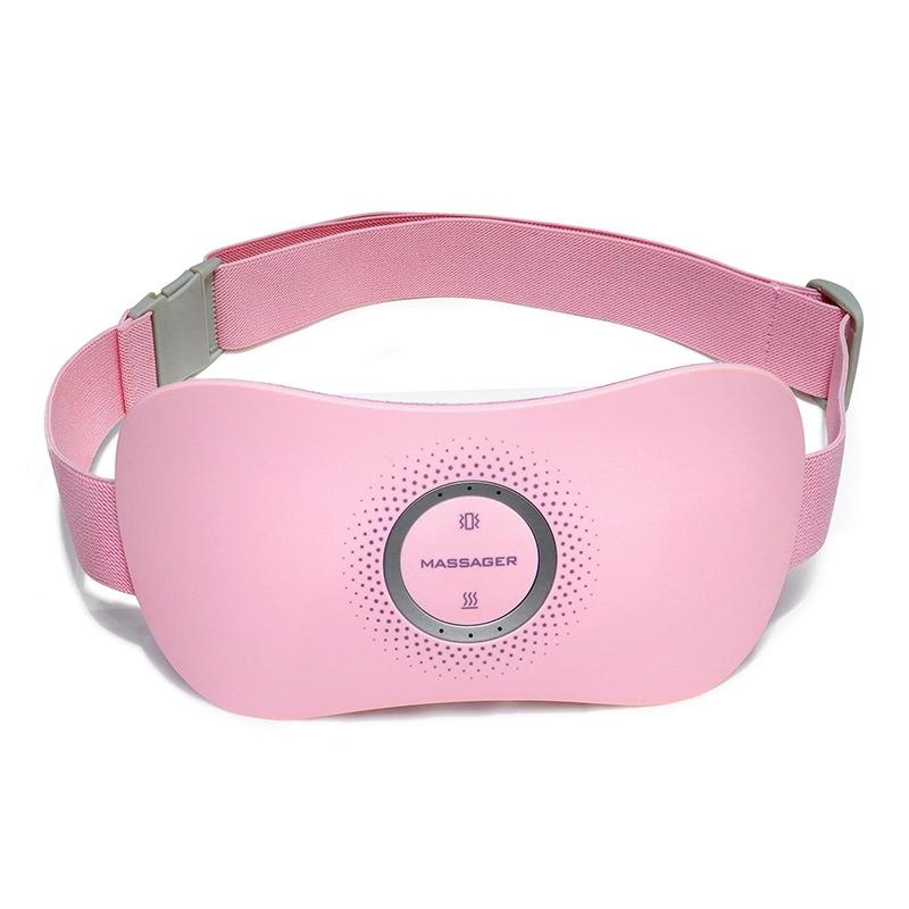 graphene heated menstrual relief belt with vibration massage & adjustable warm compress