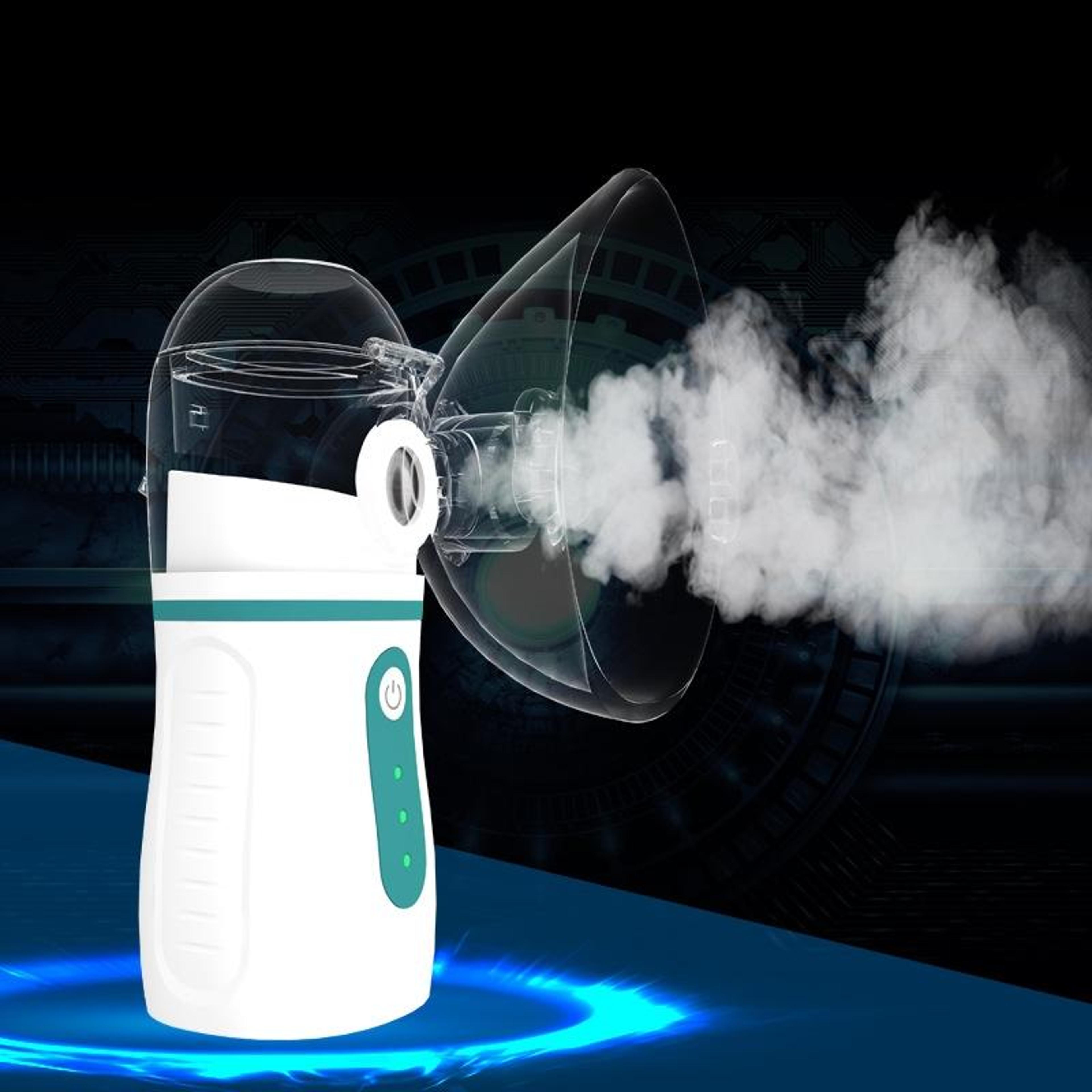 n5s portable mesh nebulizer for adults & kids quiet usb handheld portable nebulizer machine