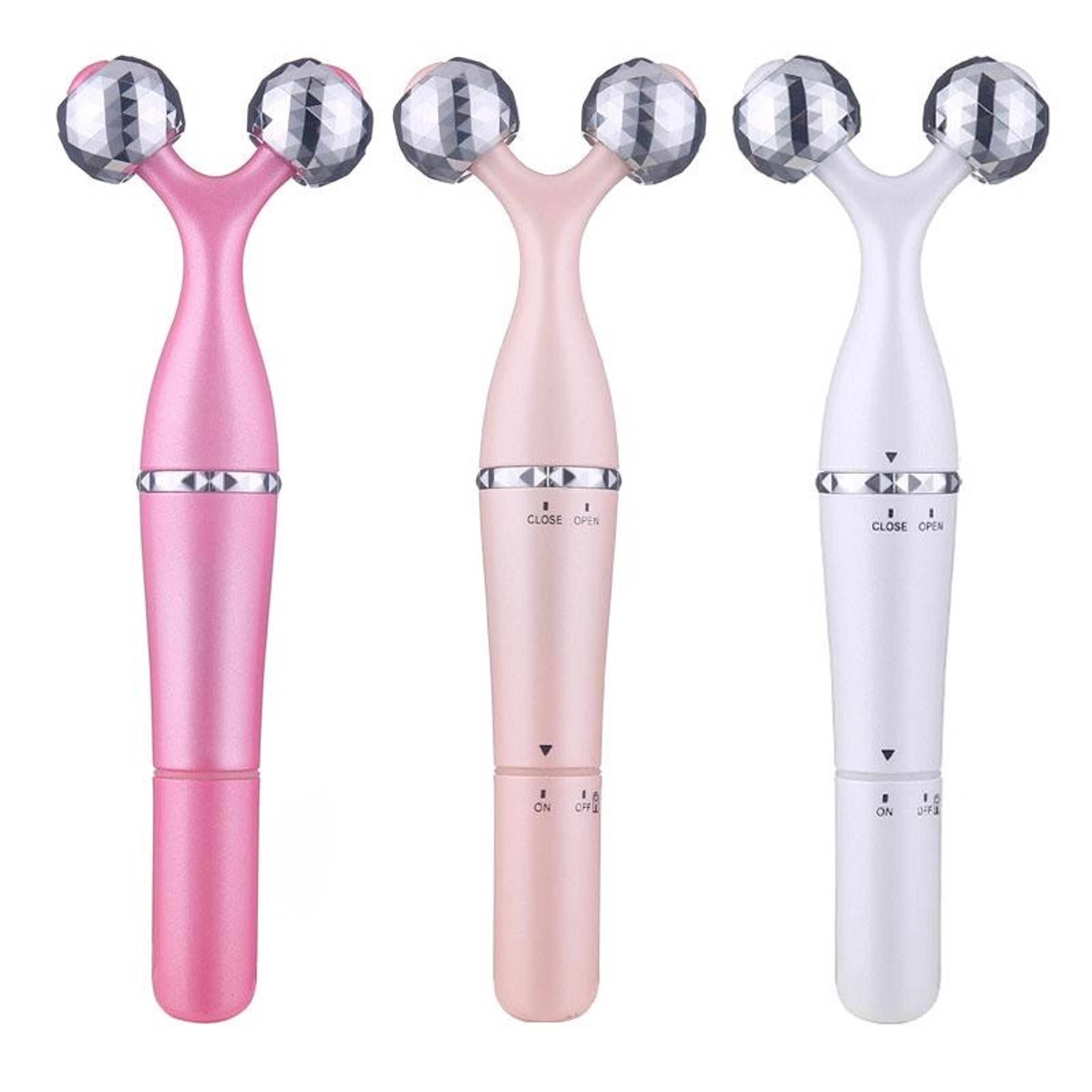 3d facial massager face lift roller & eye massager for skin firming and double chin reduction