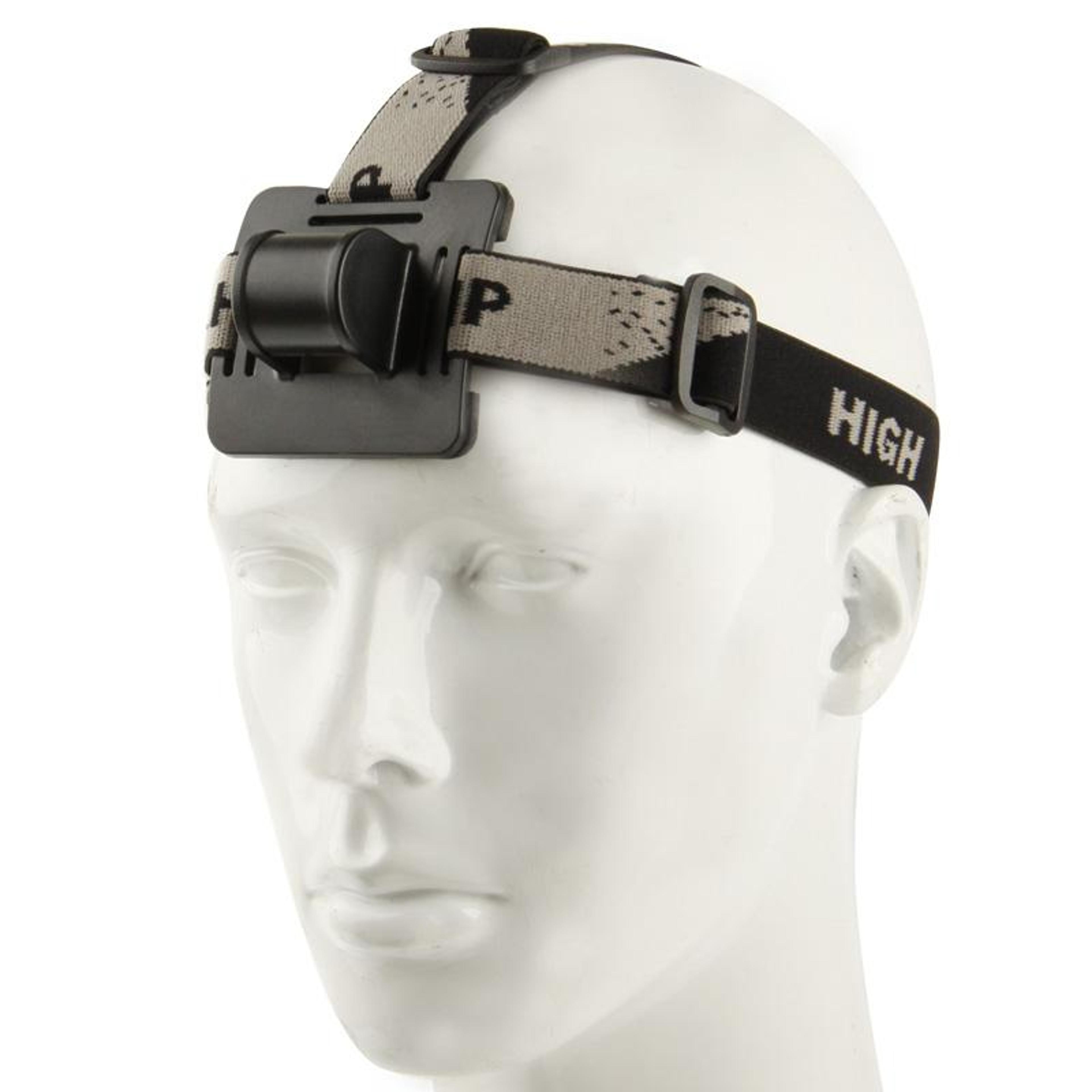adjustable headlamp strap mount with retractable fit for quick release led headlights