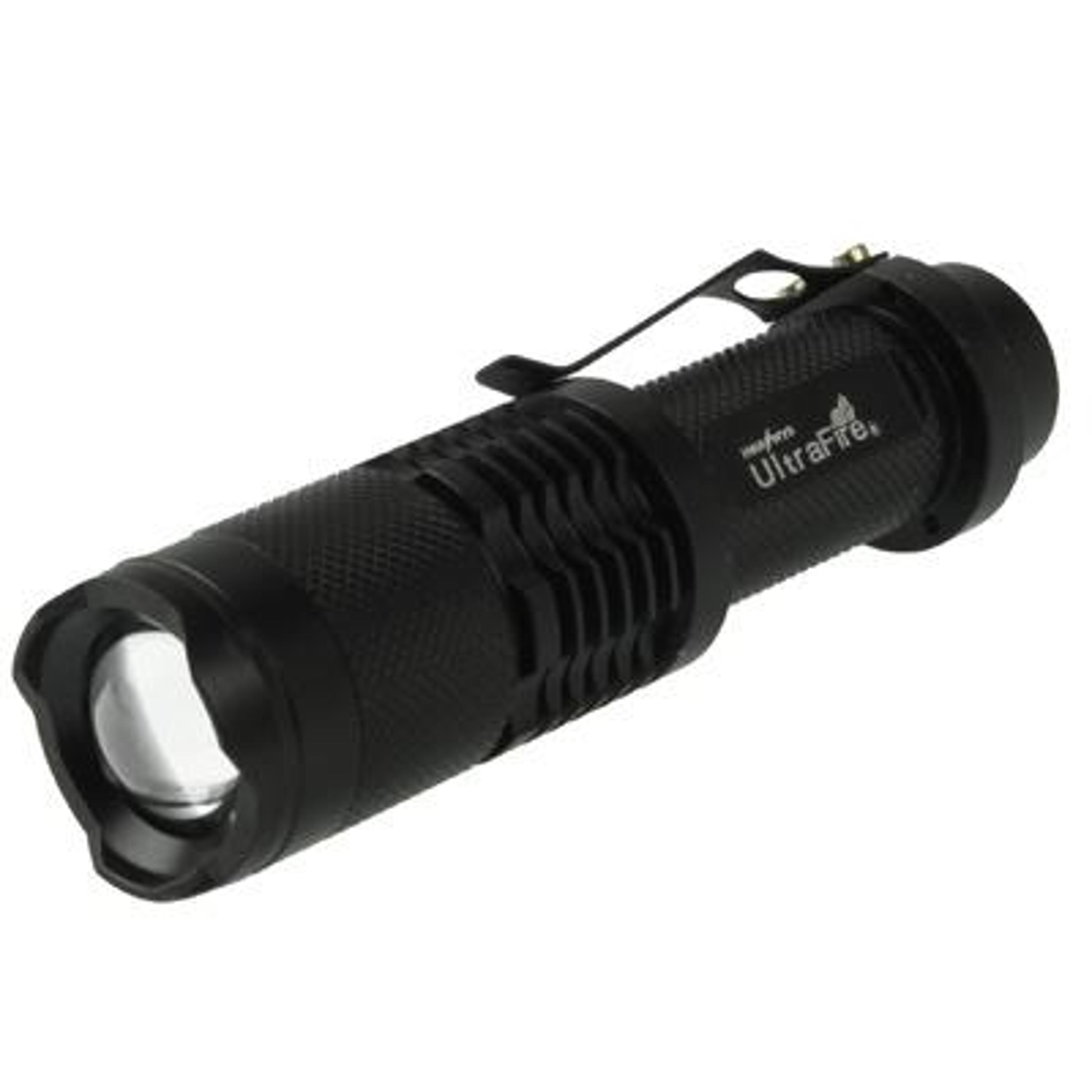 ultrafire precision focus 700lm handheld tactical torch edc flashlight