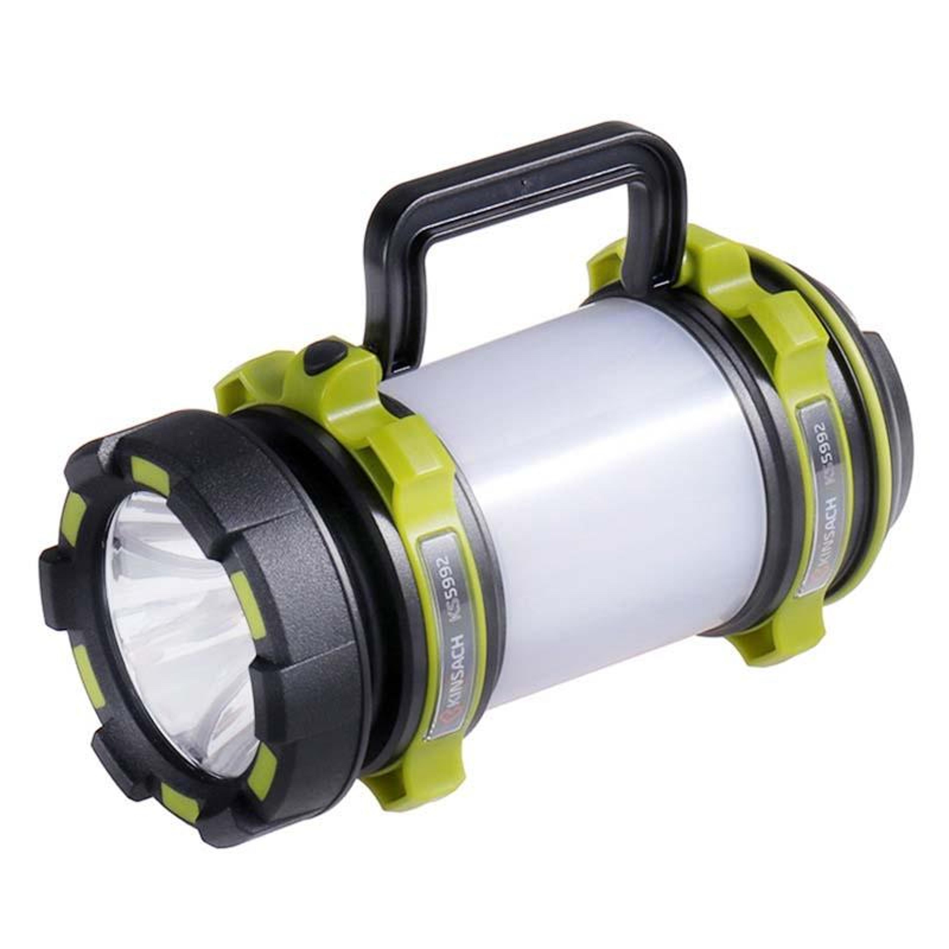 premium portable led spotlight & rechargeable camping flashlight