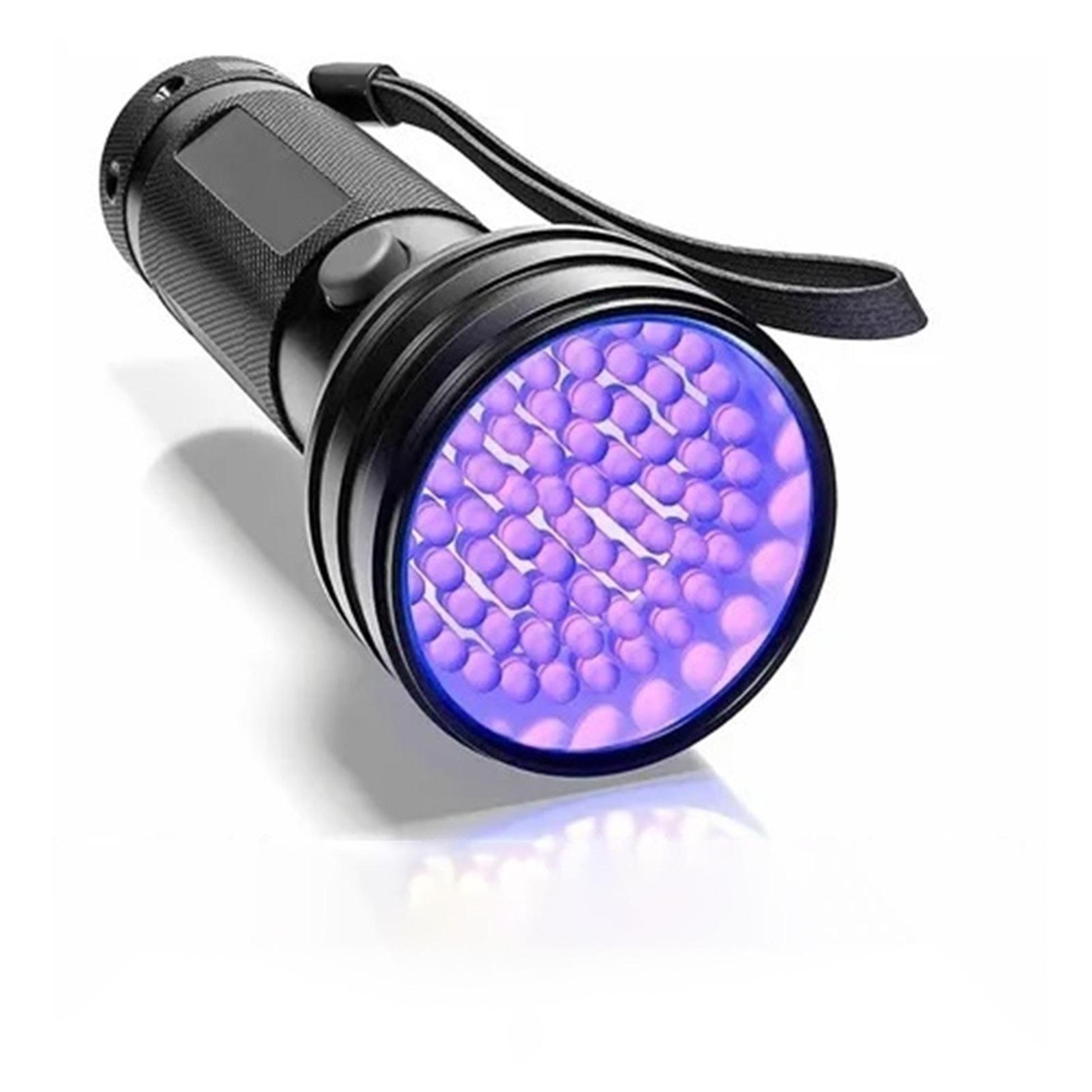 51 led uv flashlight 395nm black light pet urine & stain detector
