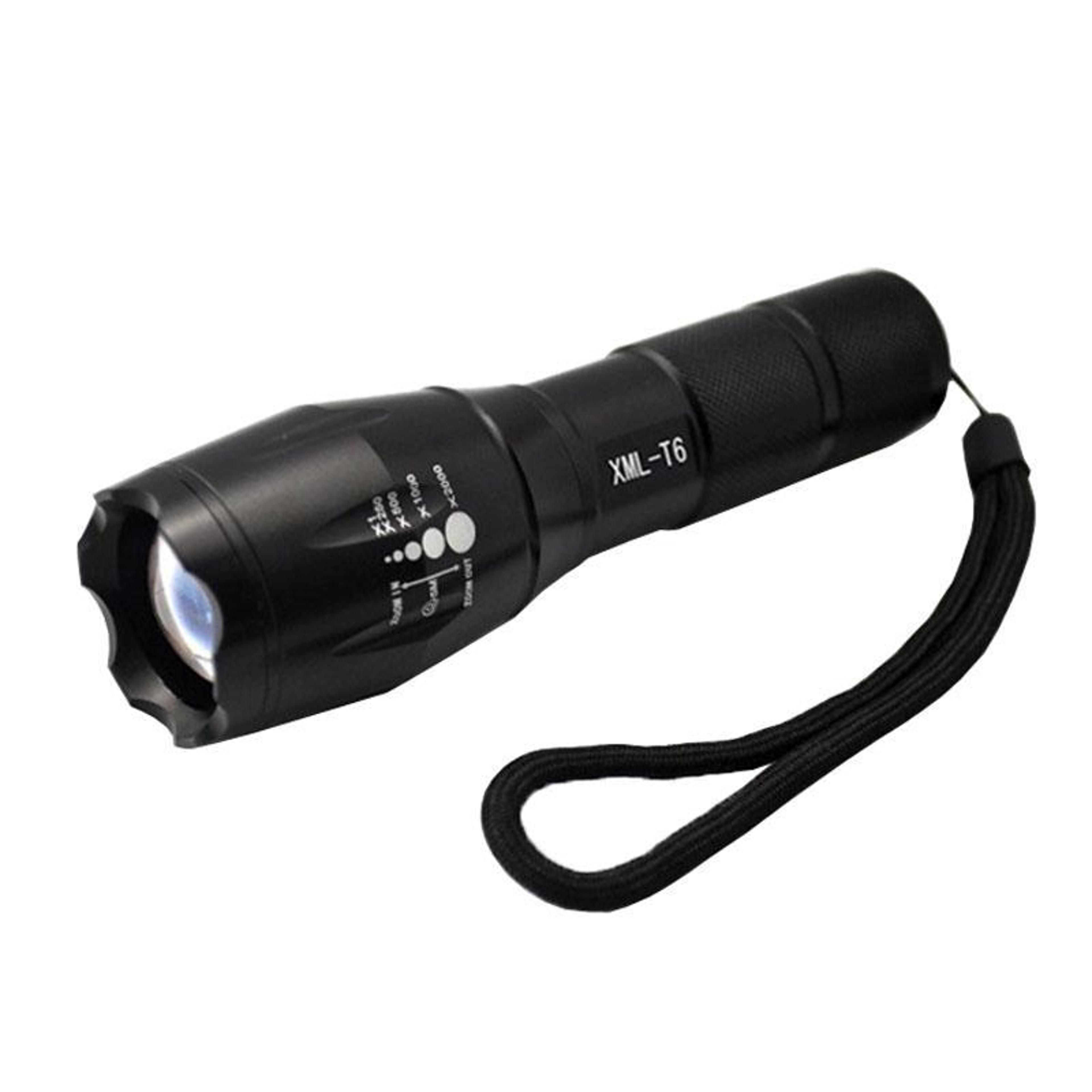 1800lm xml t6 tactical led flashlight waterproof 5 mode outdoor torch