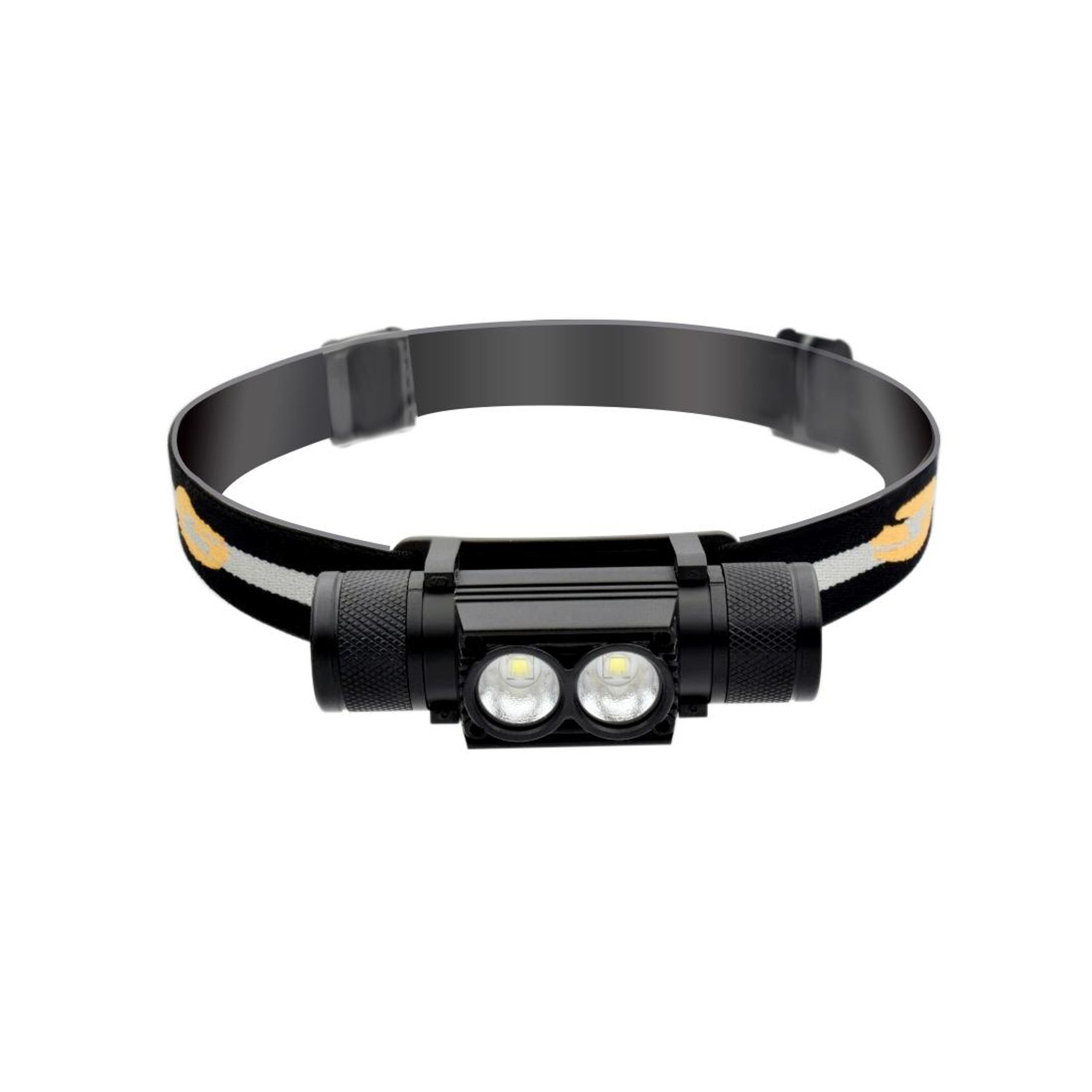 2400lm usb rechargeable waterproof led headlamp with adjustable beam