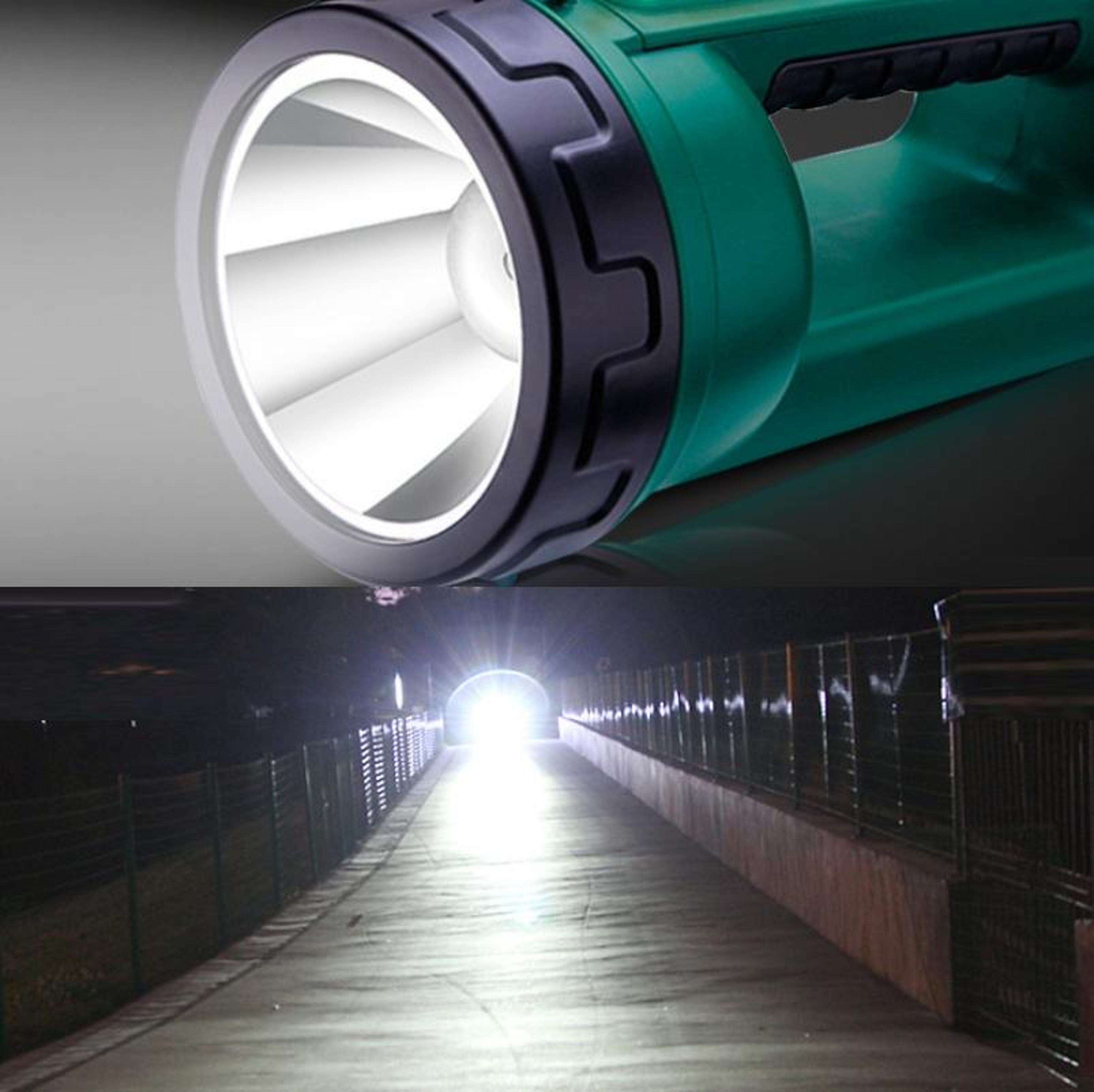 yage h103 rechargeable searchlight led spotlight flashlight for camping & emergency use
