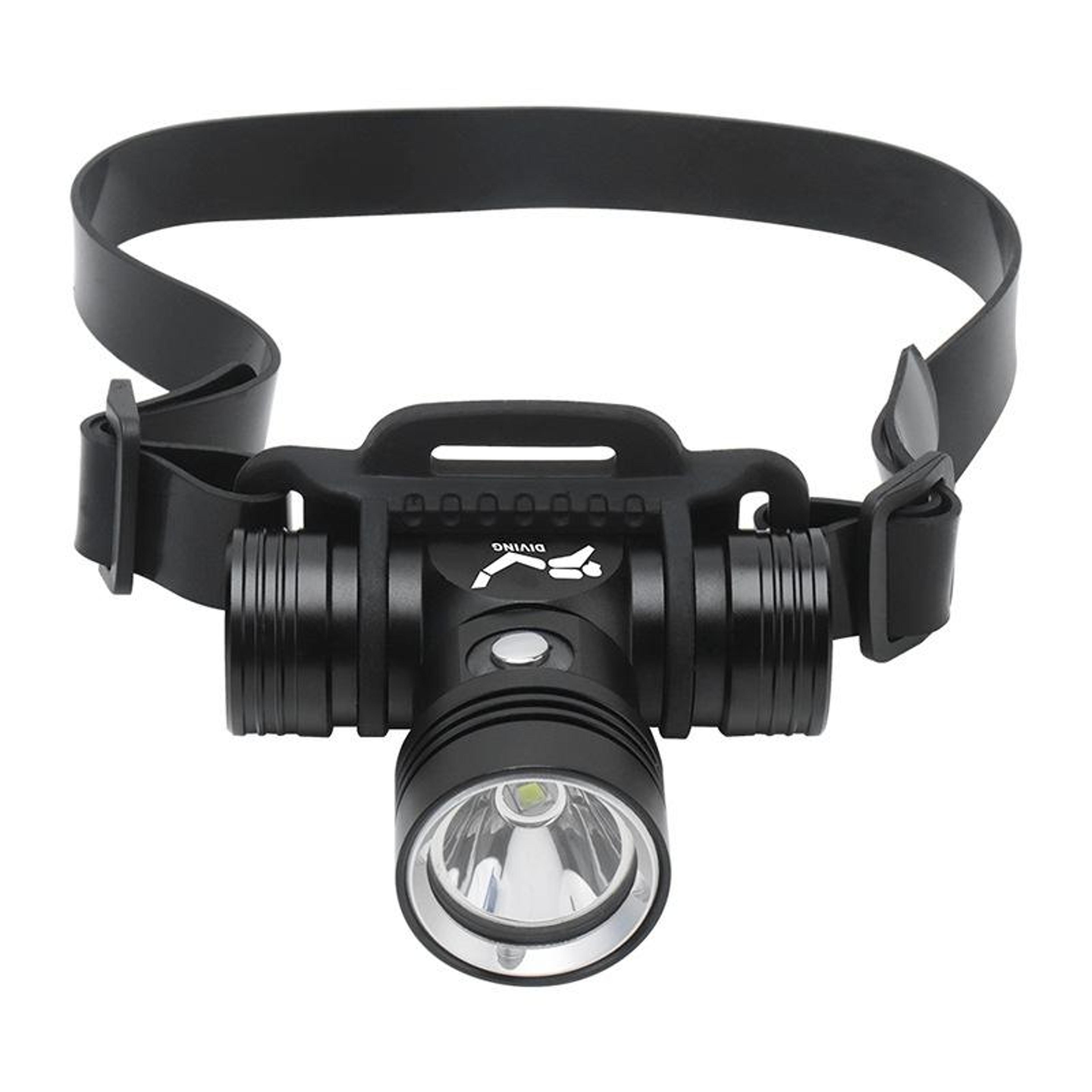 aquabeam 1000lm underwater headlamp 60m waterproof scuba diving light