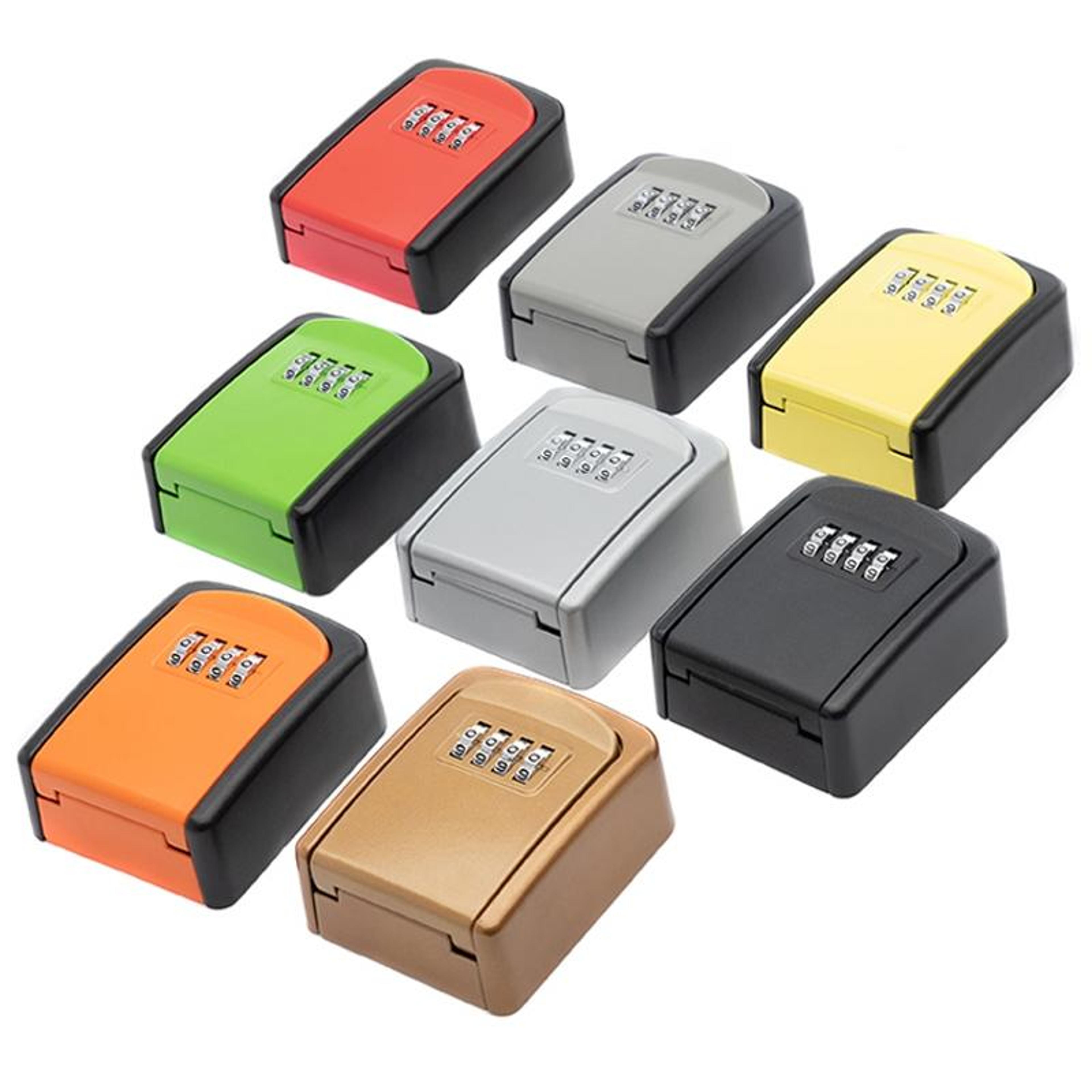 secureguard 4 digit wall mounted key lock box with heavy duty aluminum alloy housing