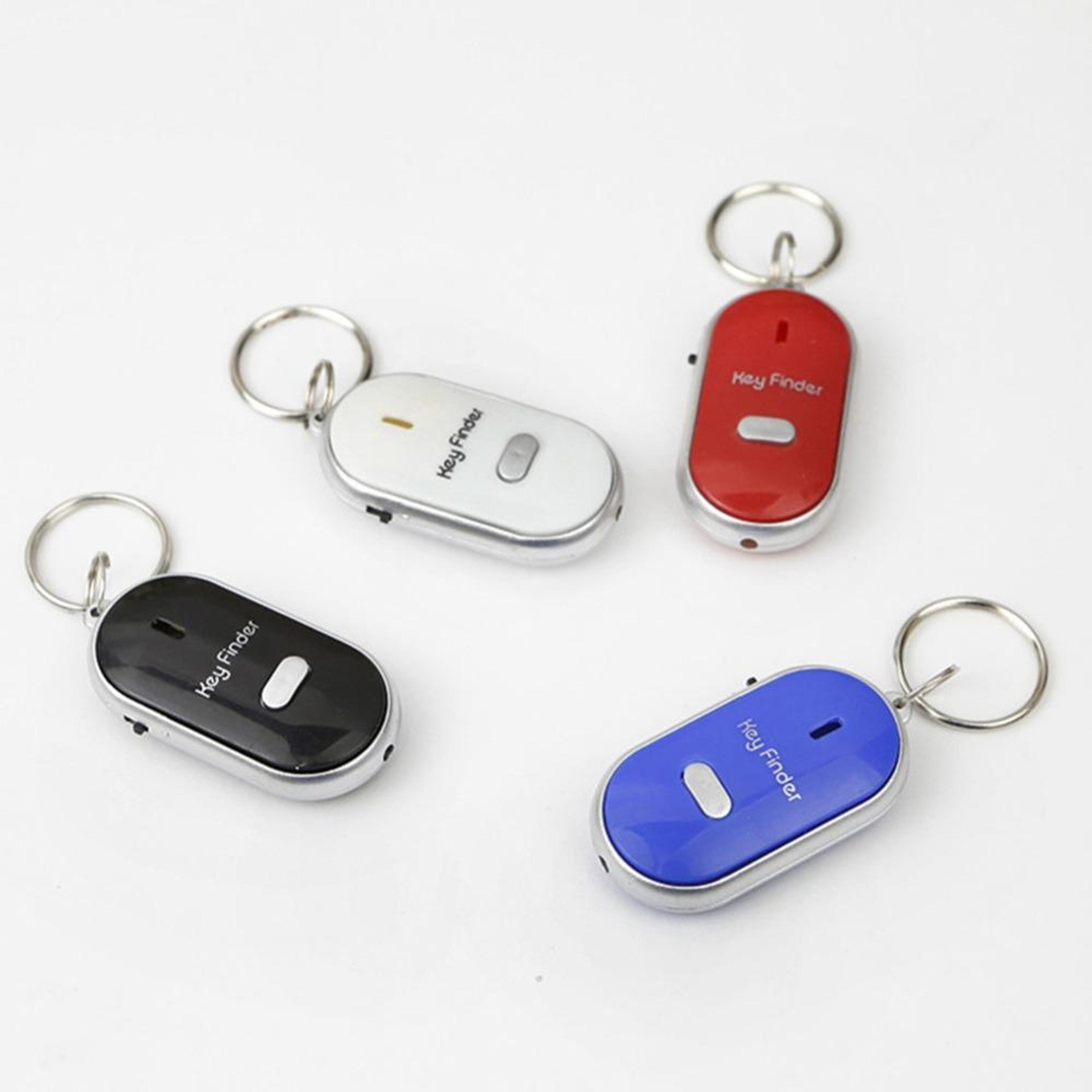 whistle activated led key finder locator with flash & beep