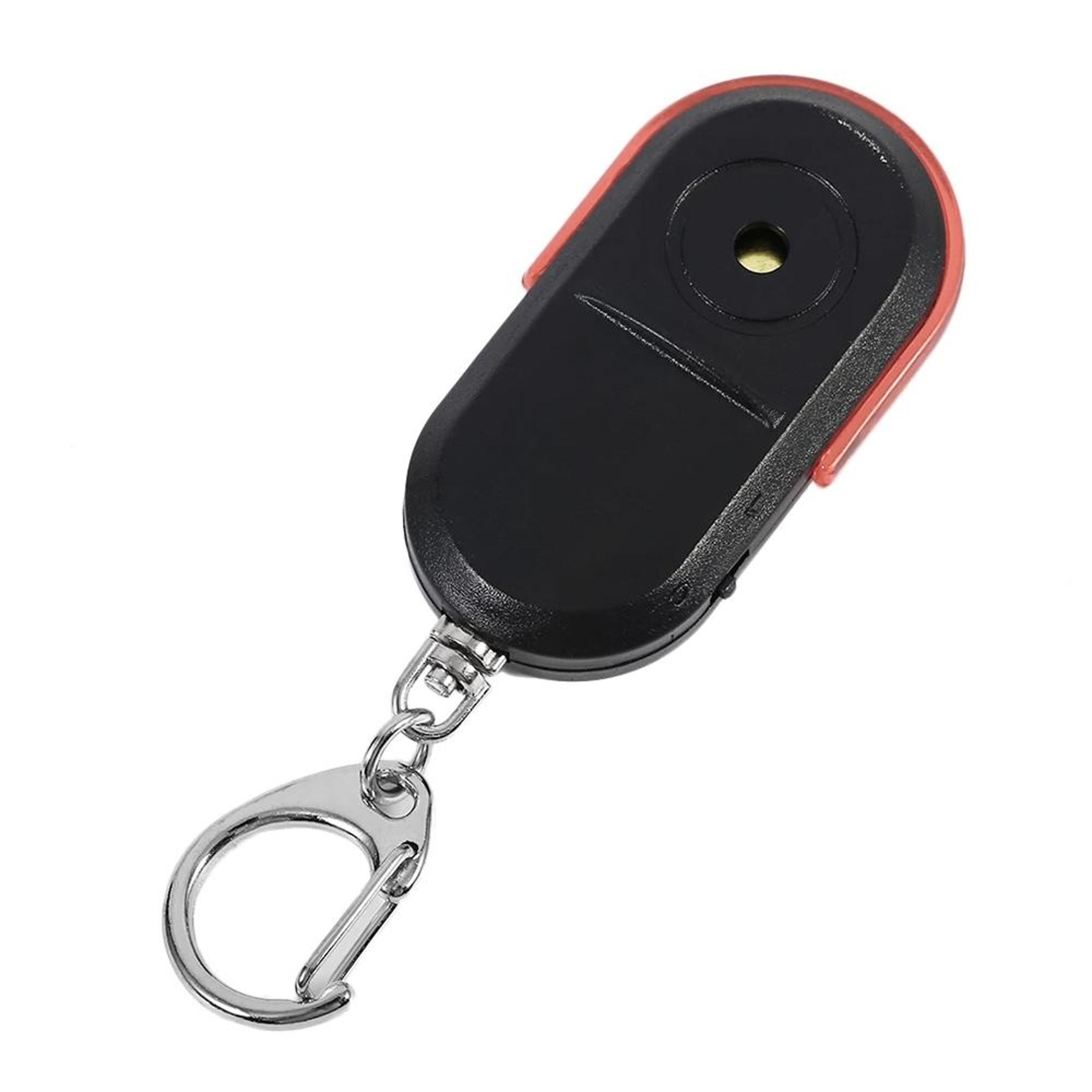whistle activated key finder set with led flash locator 5 pack portable anti lost tracker