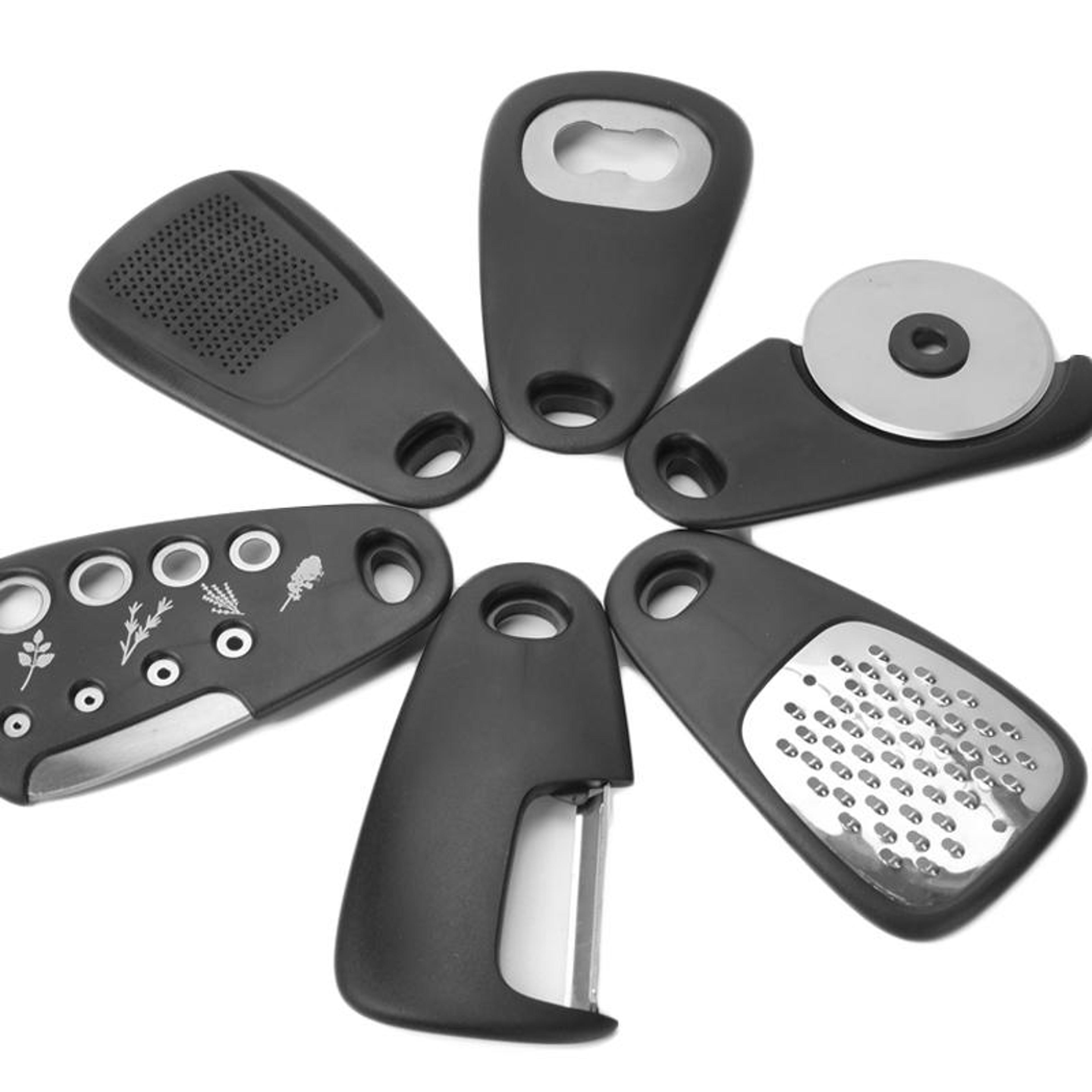 premium 6 piece multi functional kitchen gadget set space saving essential tools