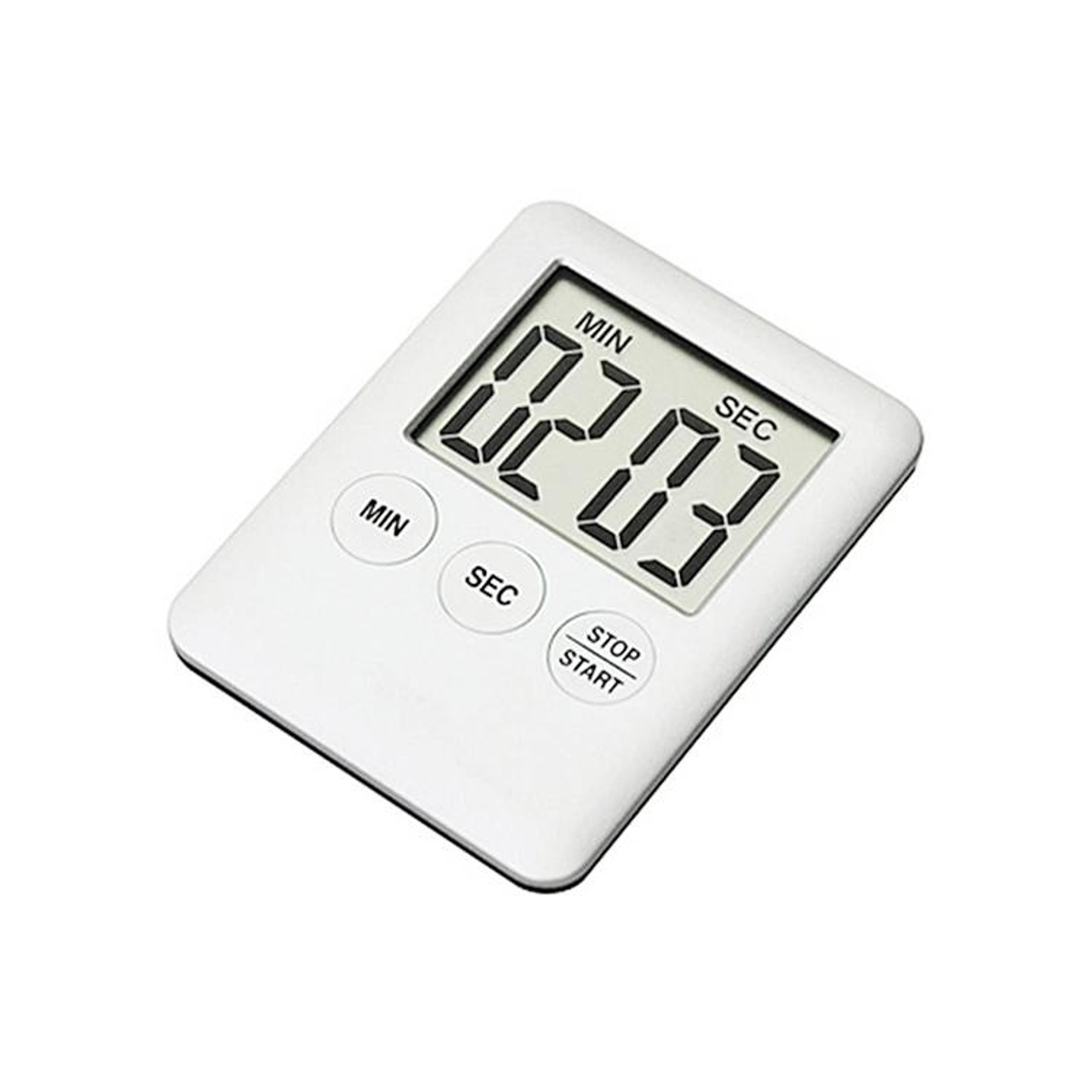 slim lcd digital kitchen timer countdown & count up clock