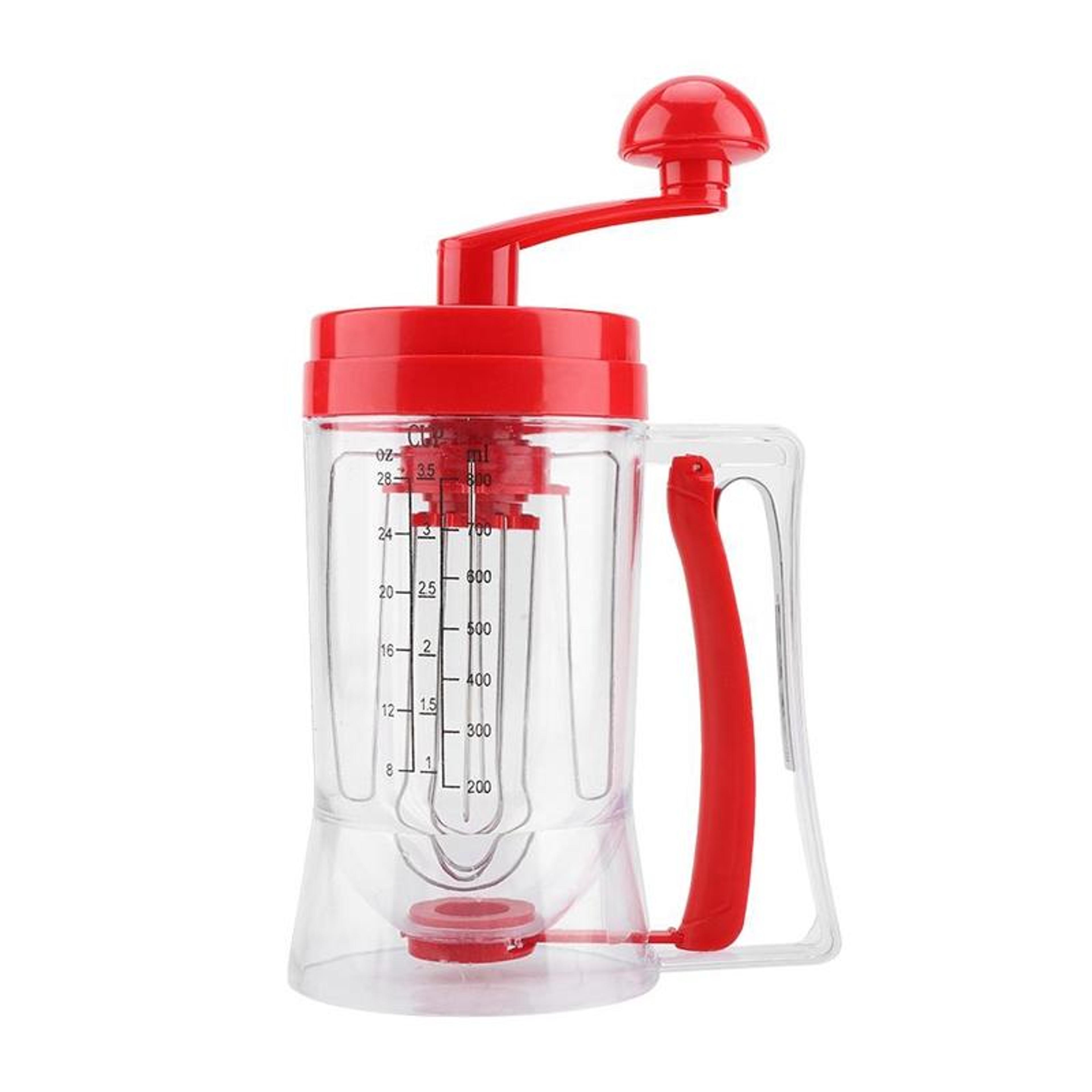 premium hand operated batter dispenser for mess free baking & precise pouring