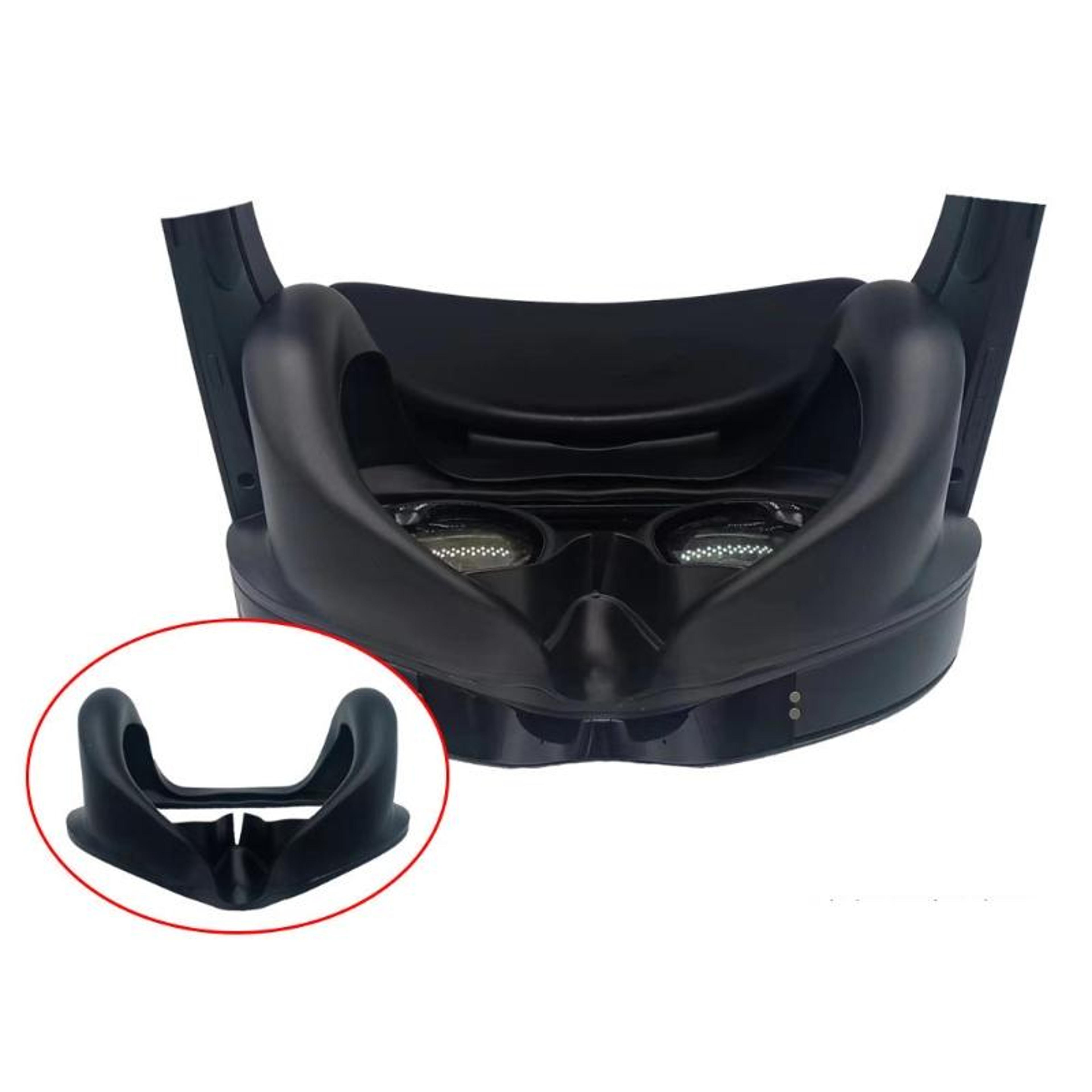quest pro magnetic light blocker silicone facial interface eye mask