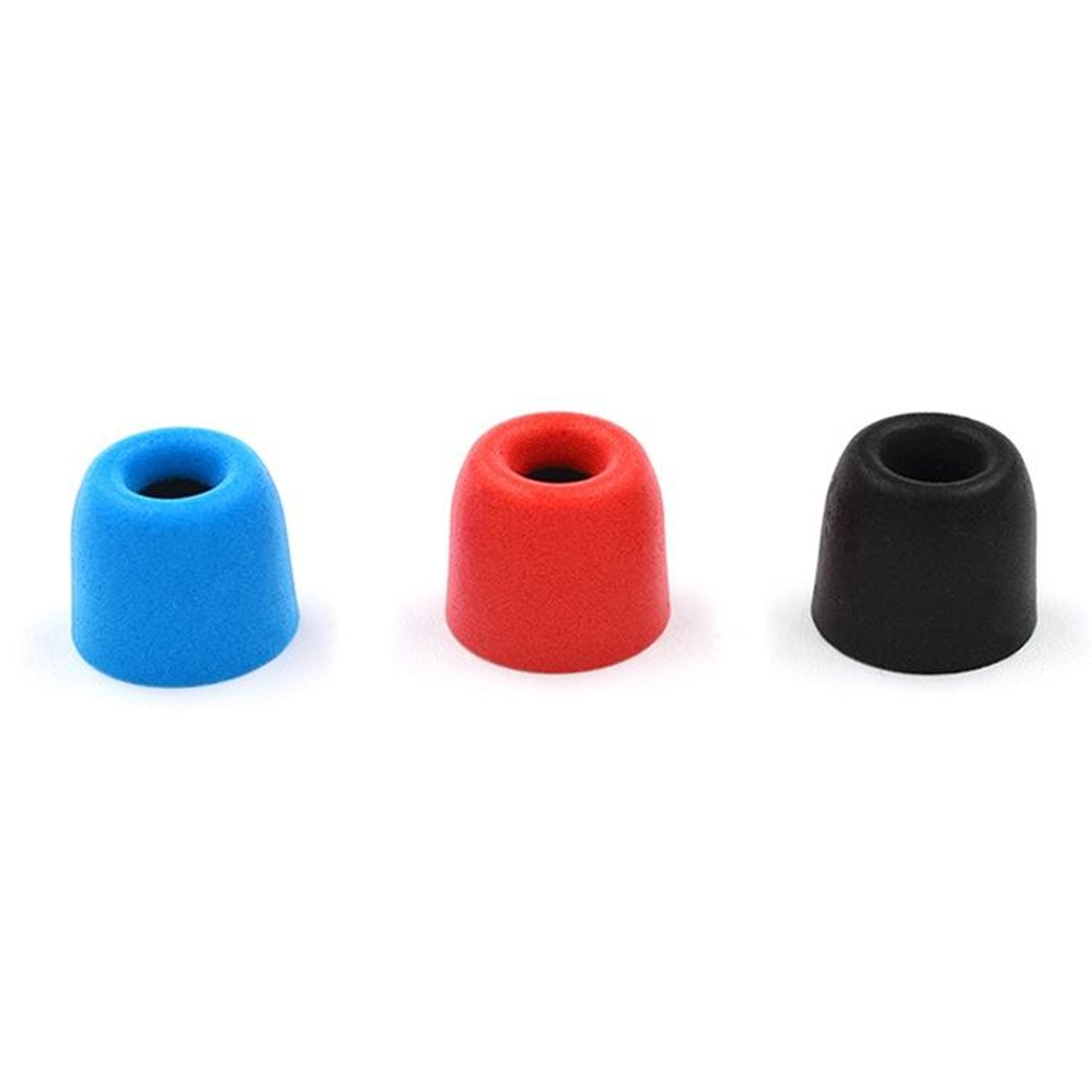 universal soft memory foam earbud tips replacement for in ear headphones enhanced comfort & noise isolation