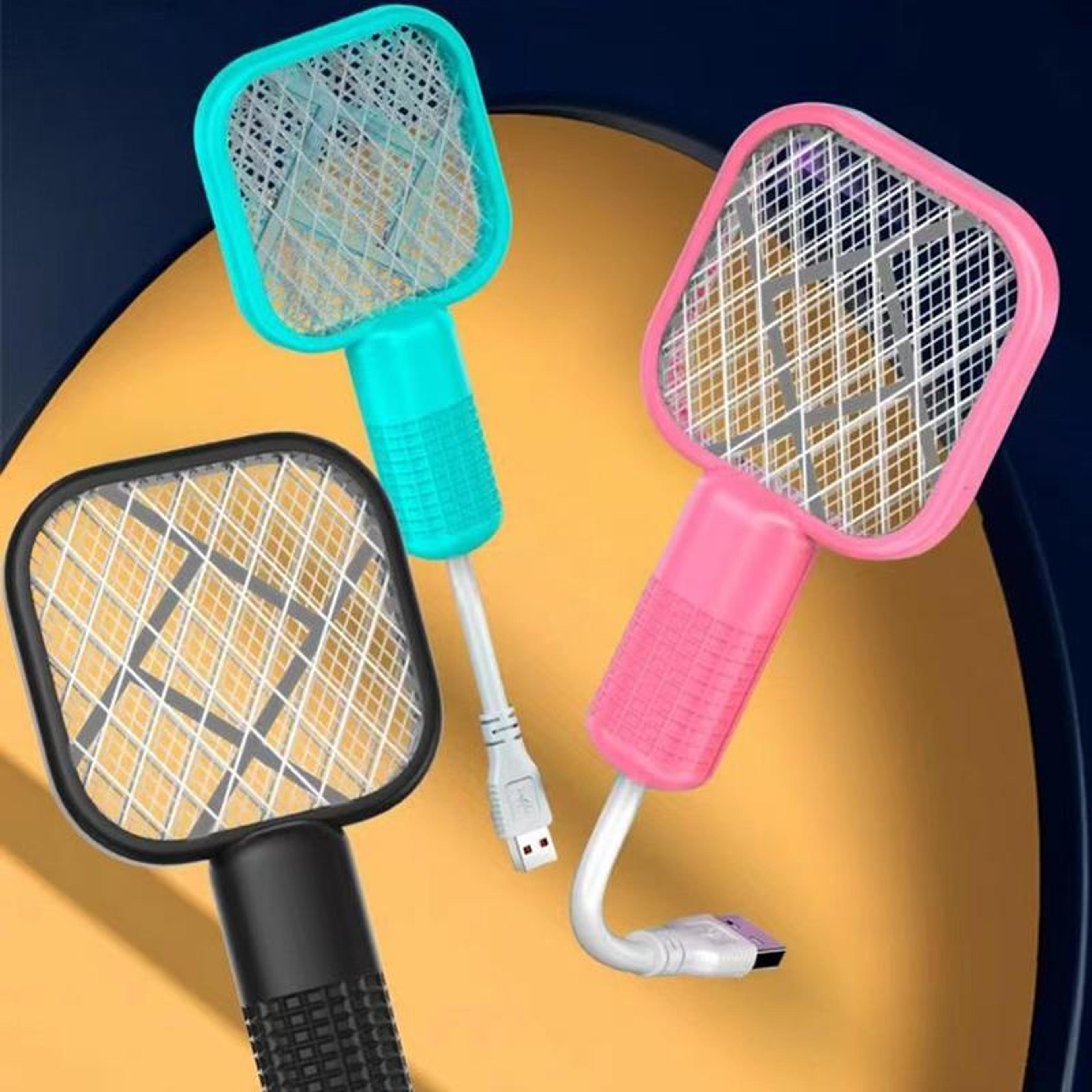 usb rechargeable mosquito killer lamp & electric swatter 2 in 1 portable bug zapper