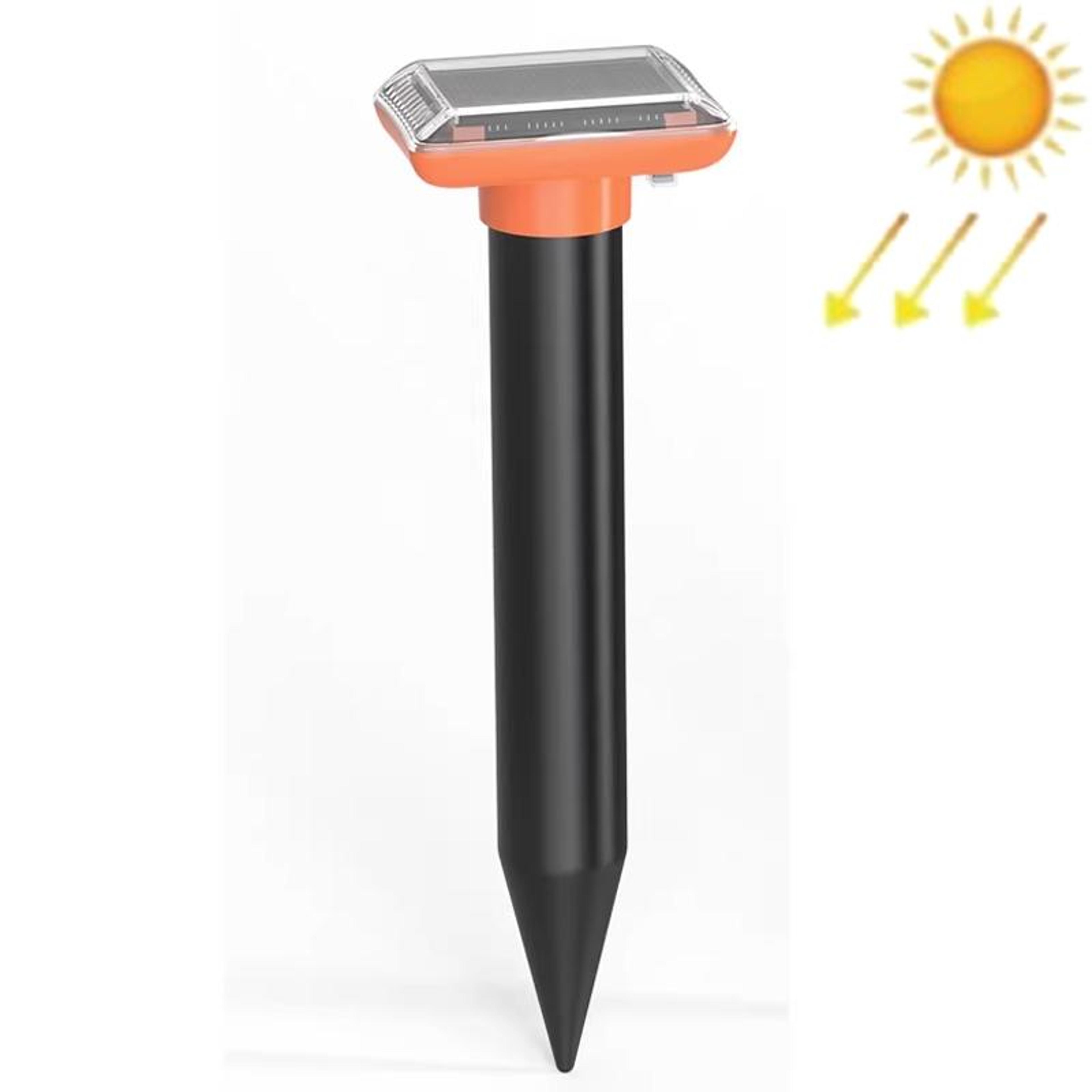 solar outdoor ultrasonic rat & animal repeller waterproof ip66 pest control