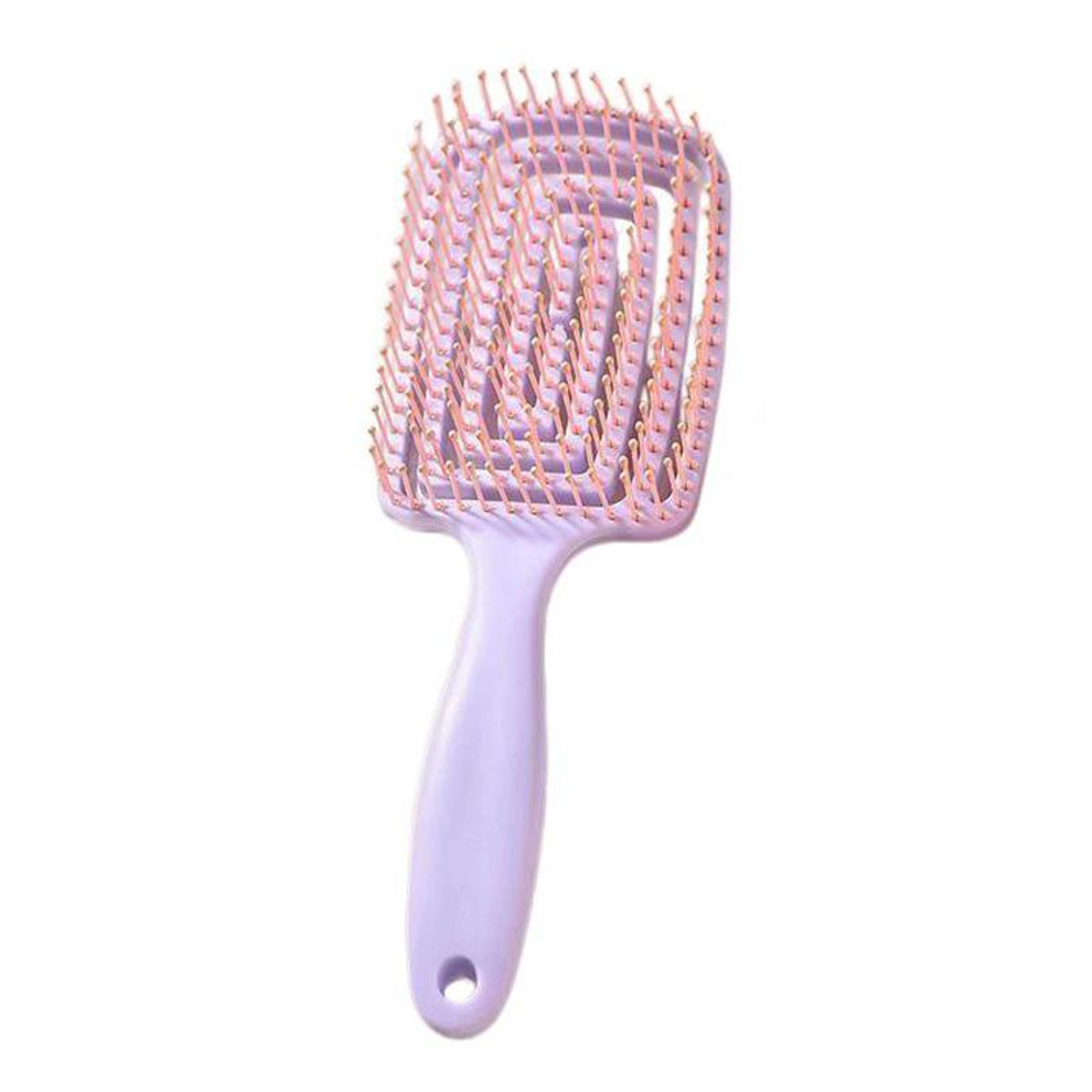 professional hollow rib hair massage comb scalp stimulation & volumizing hair comb for high crown styling