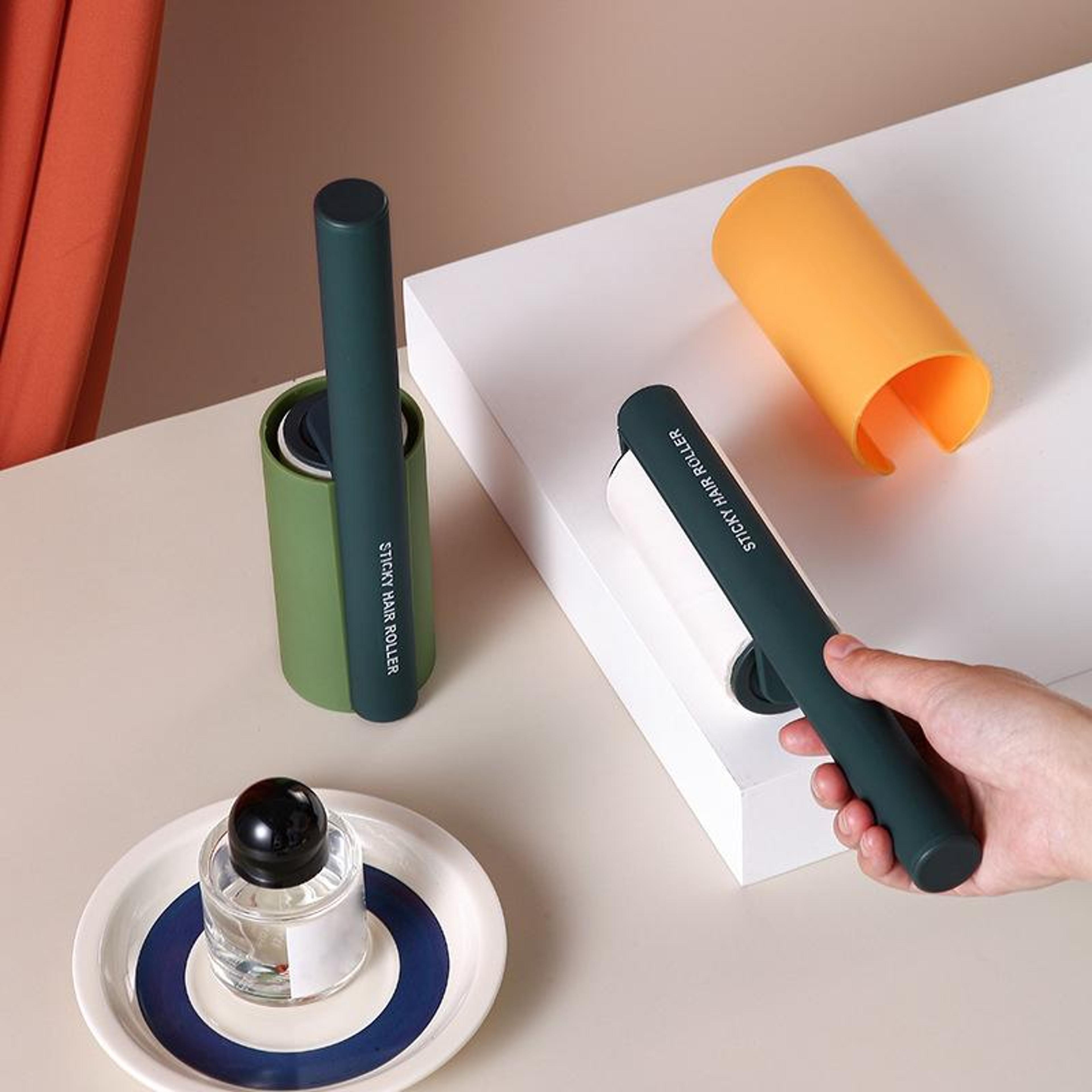 premium lint roller for pet hair, clothes & furniture cleaning