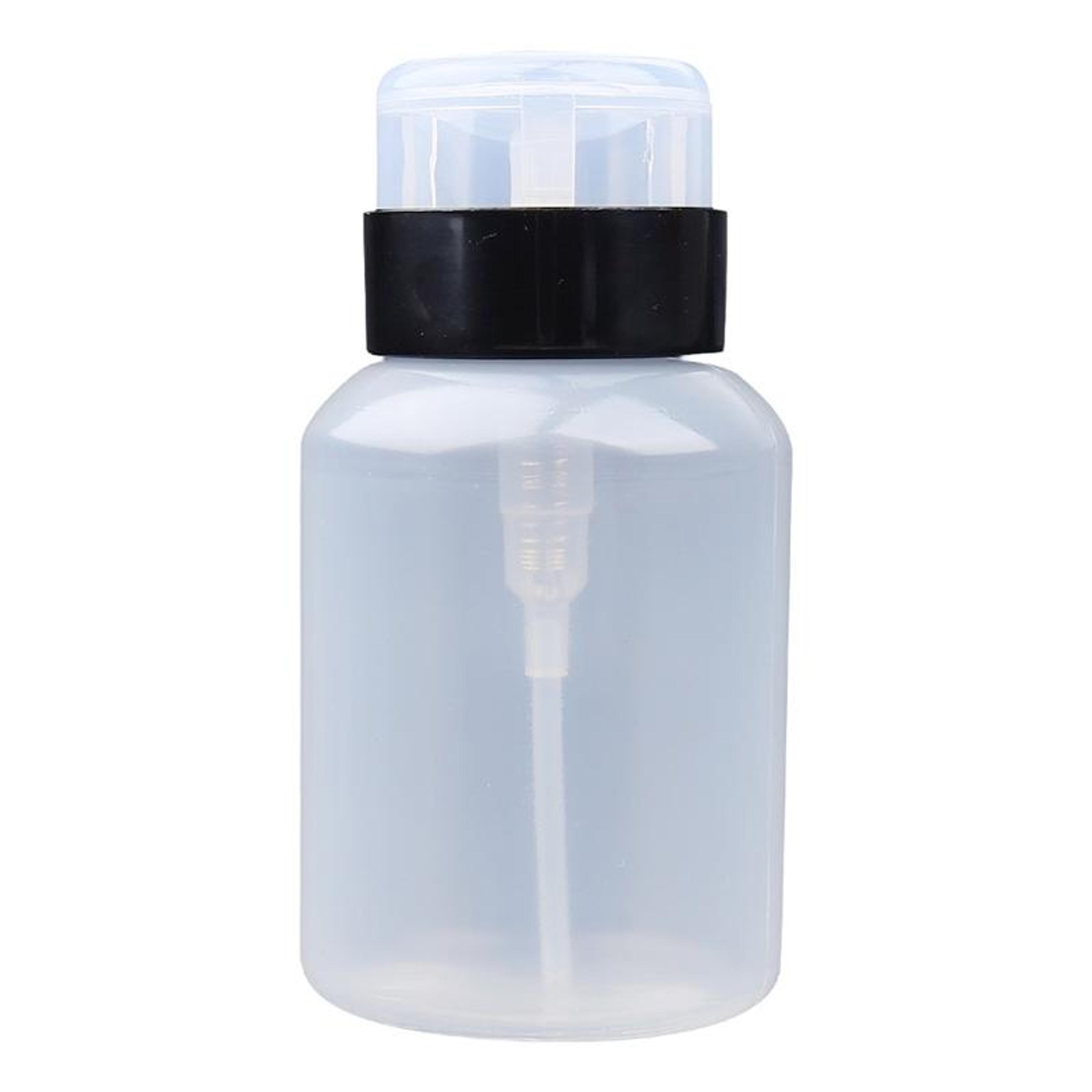 portable 250ml leak proof alcohol dispenser bottle with lock & precision pump