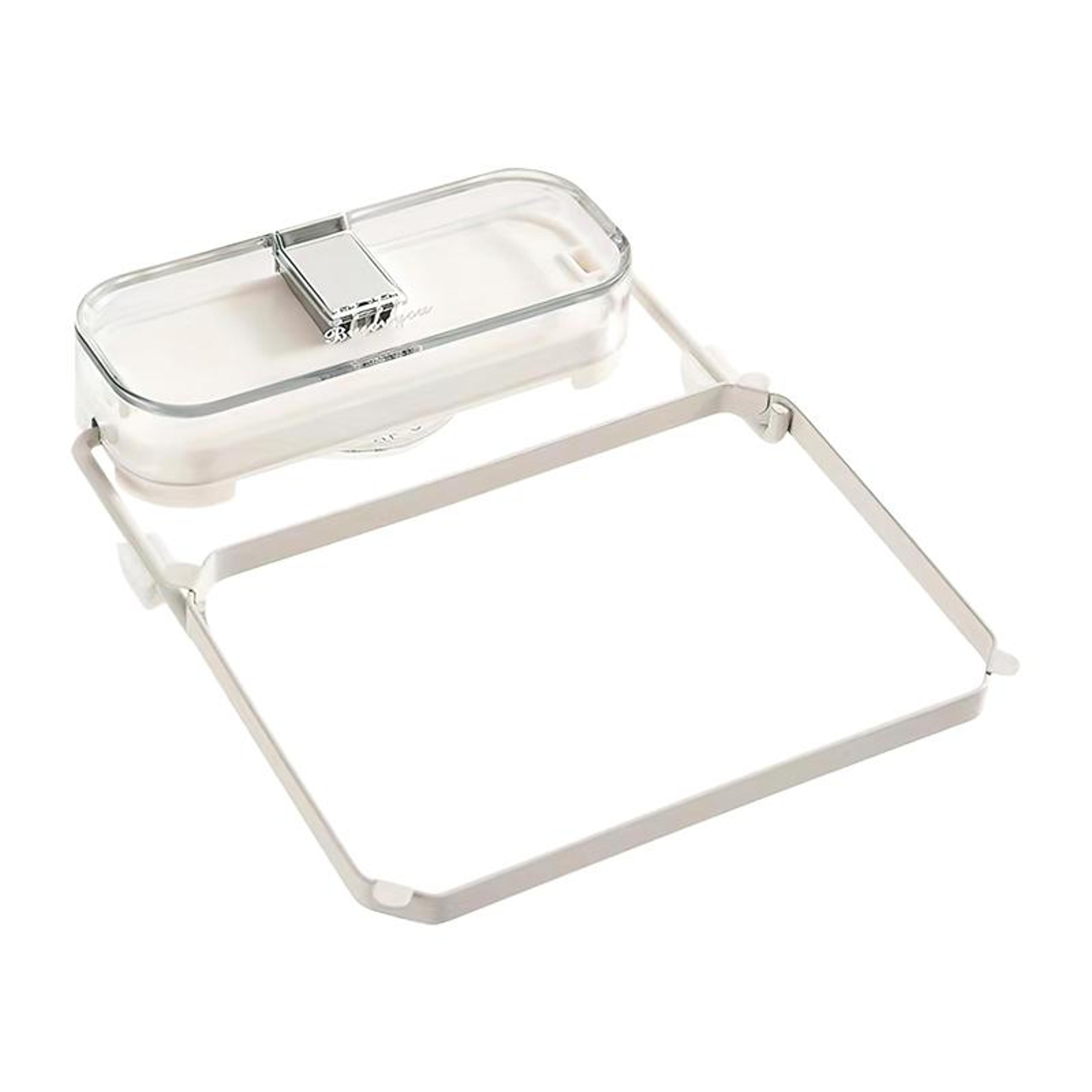 foldaway kitchen sink filter rack with strainer & 50 disposable mesh bags