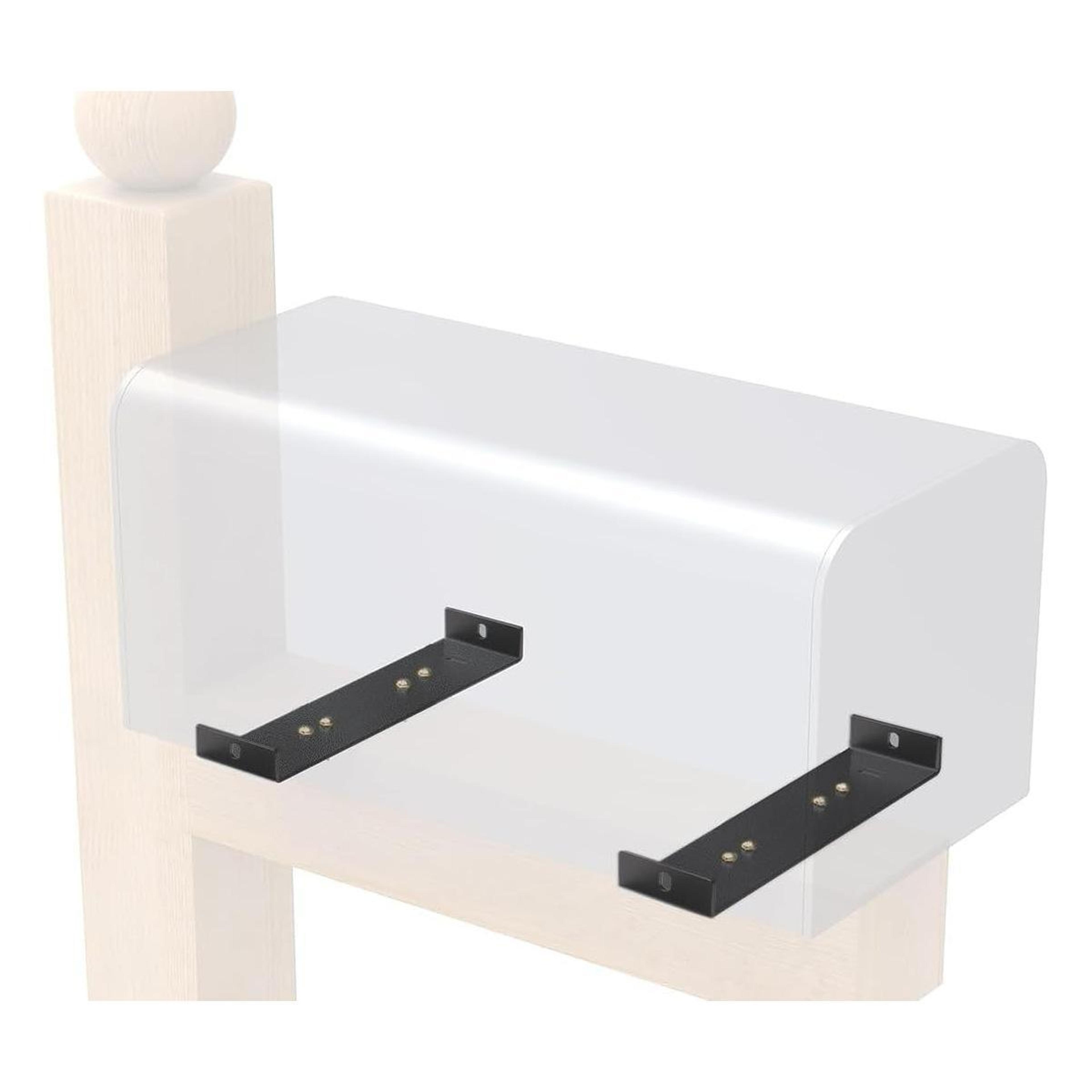 securemount heavy duty mailbox mounting bracket for large mailboxes