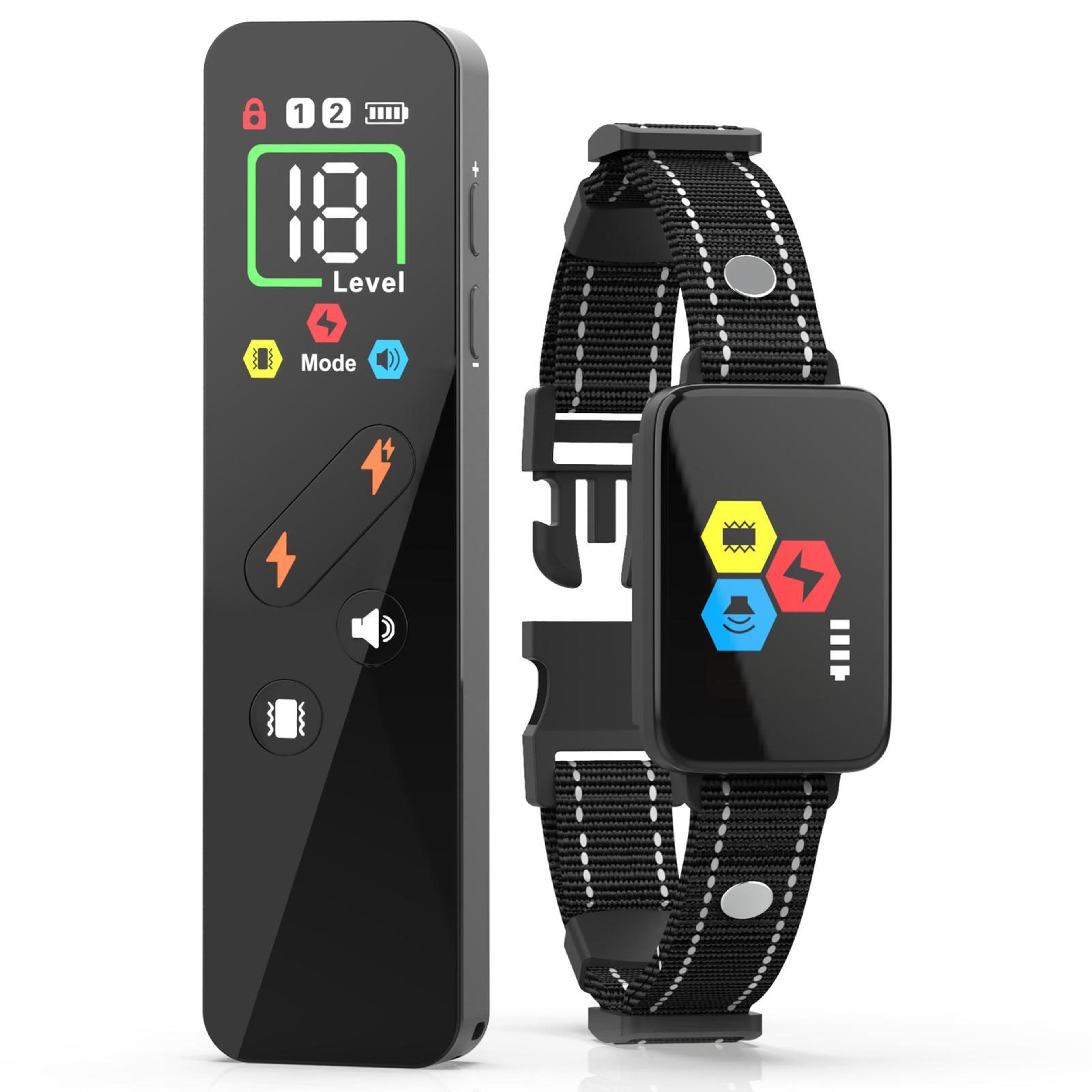 smartcolor 800m remote dog training collar waterproof rechargeable electronic trainer