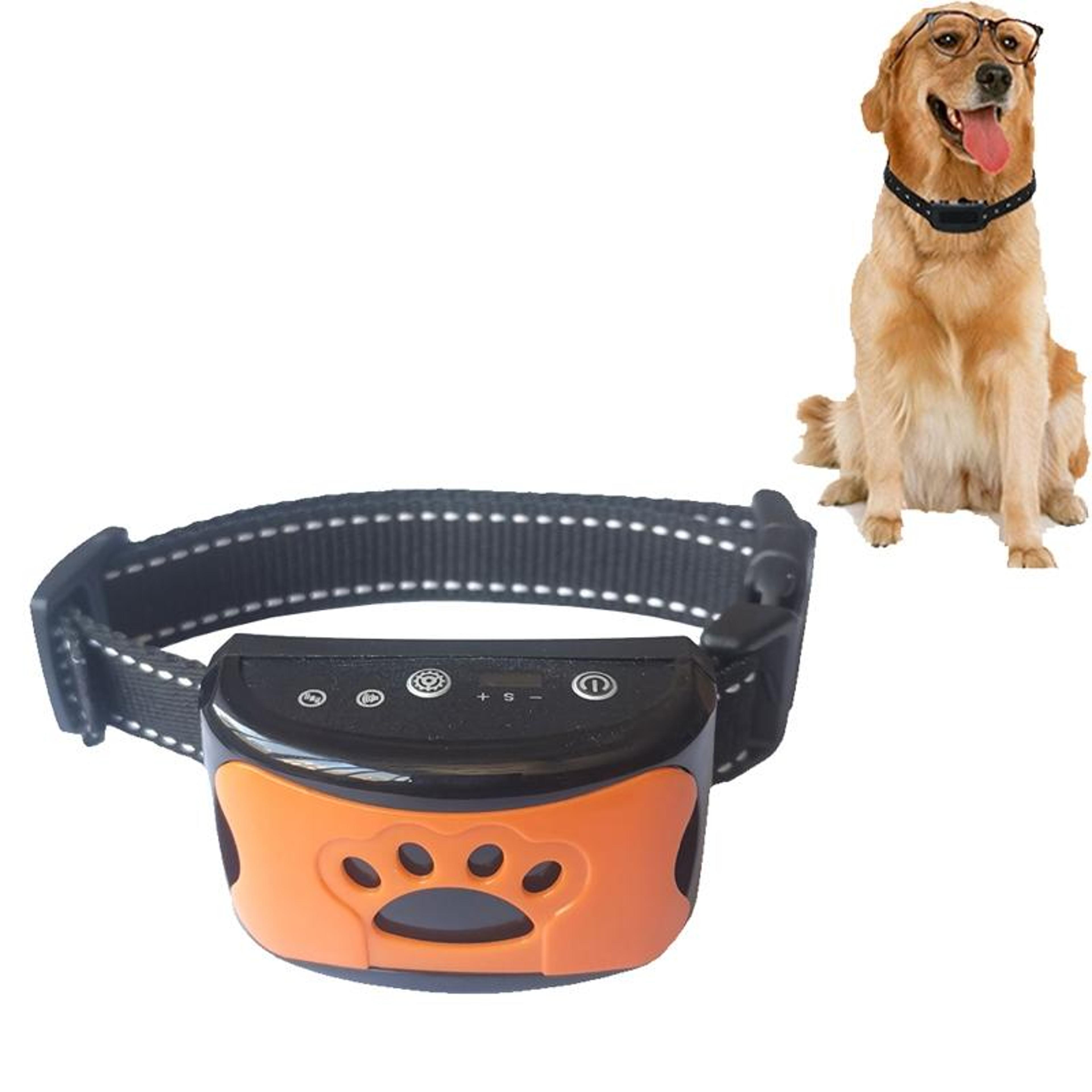 smart rechargeable waterproof anti bark collar for dogs with intelligent bark detection
