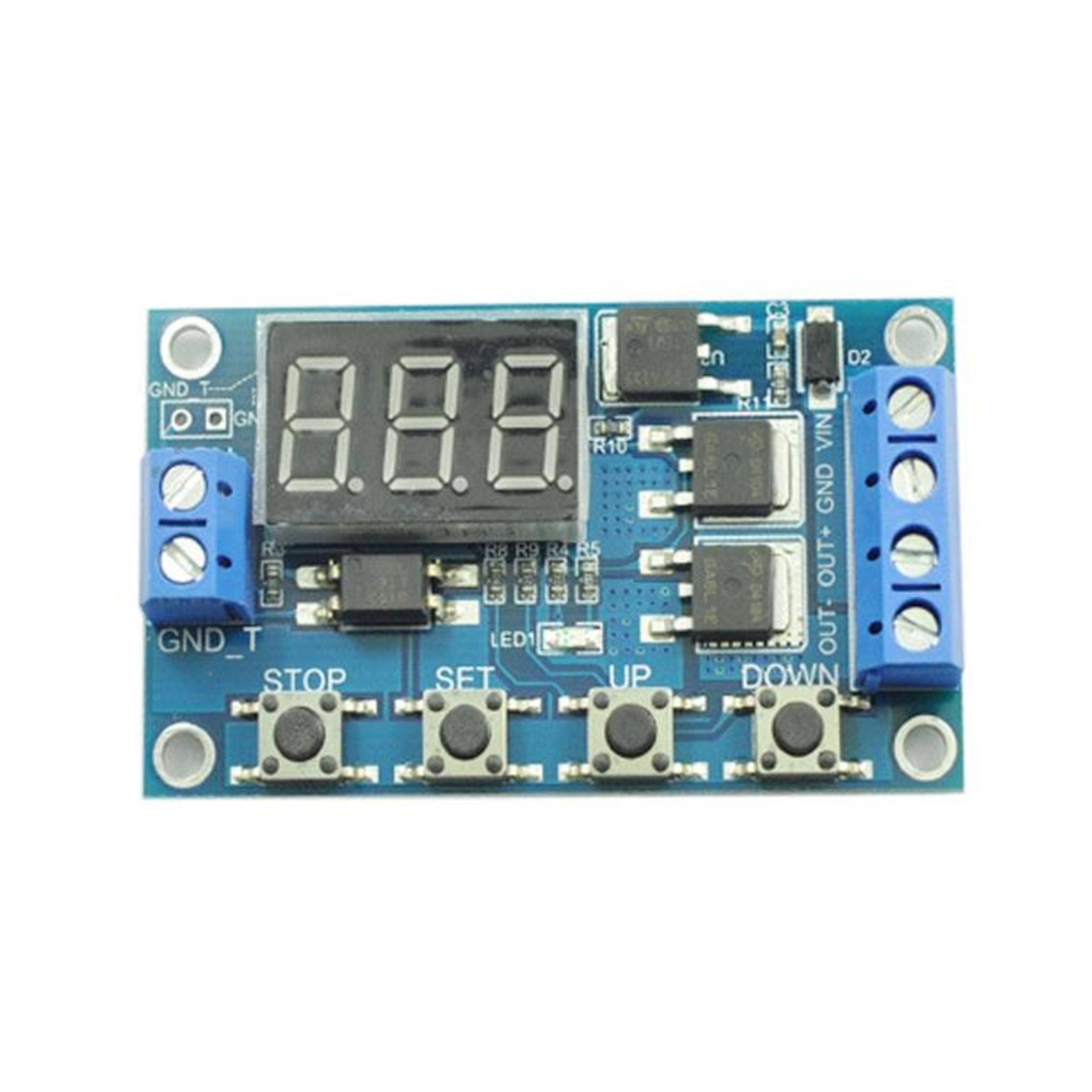 smart automotive delay relay module 5-36v high power mosfet timer switch
