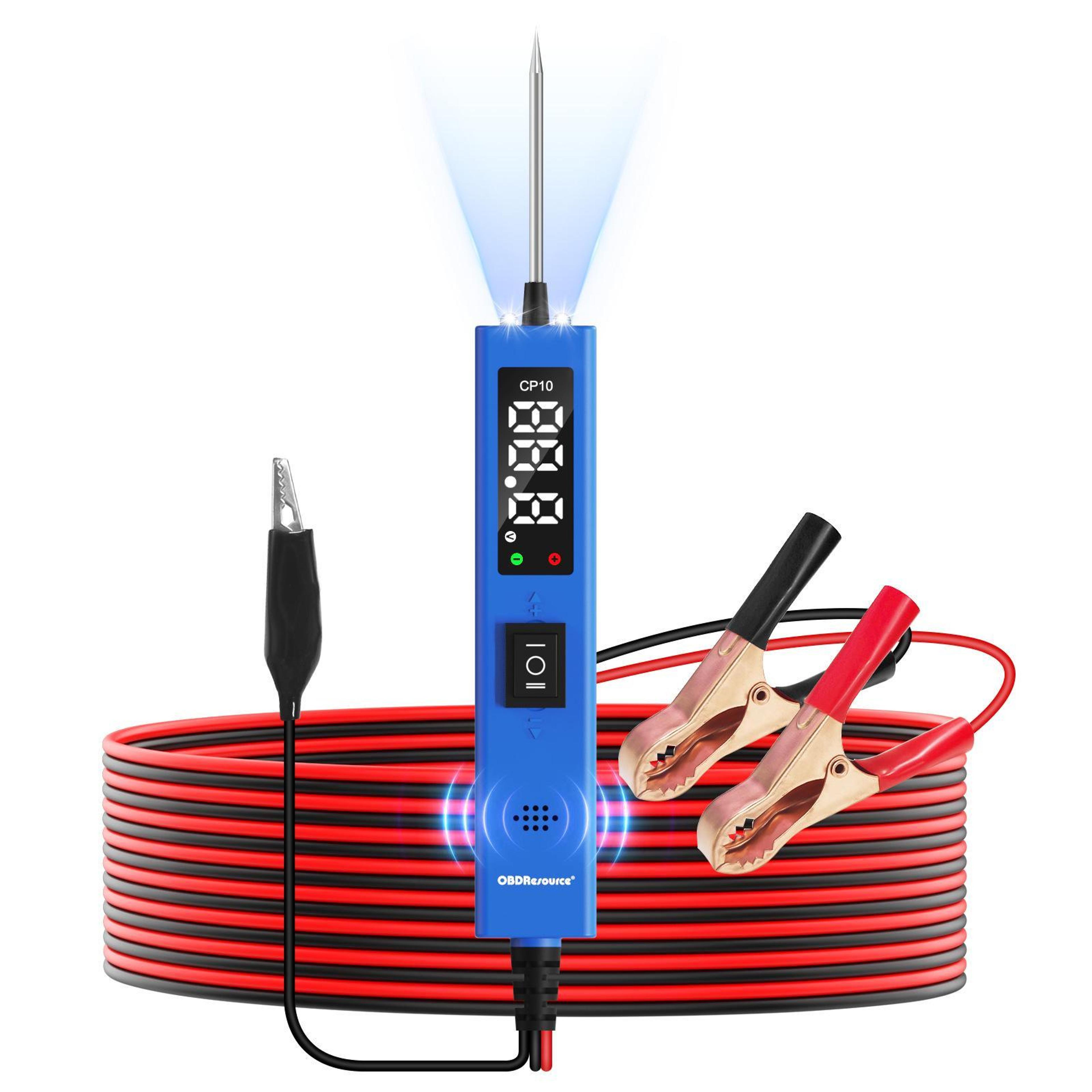 obdresource cp10 automotive circuit tester & electrical diagnostic tool 0 80v