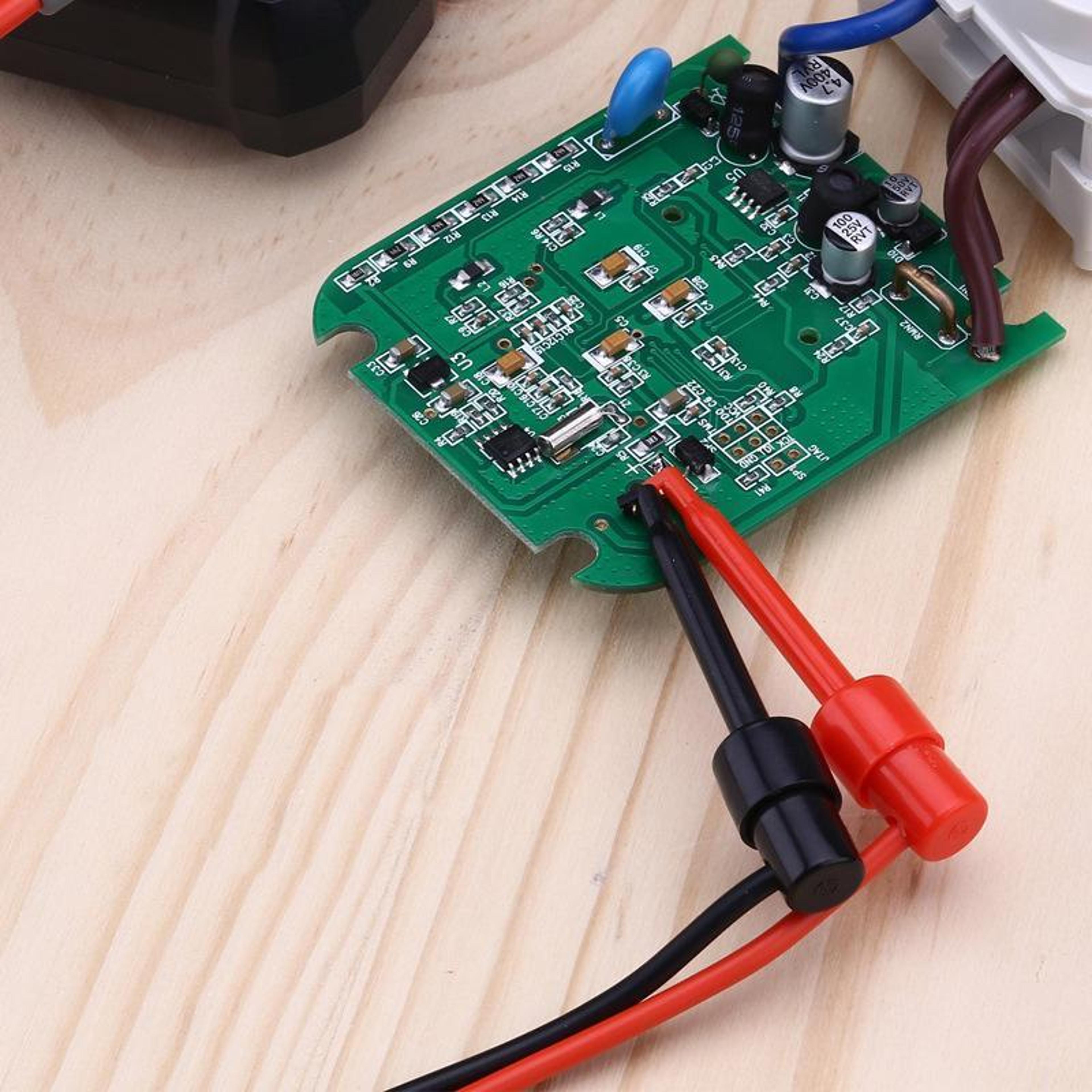 professional 1000v multimeter test leads kit with banana plug test probes & alligator clips