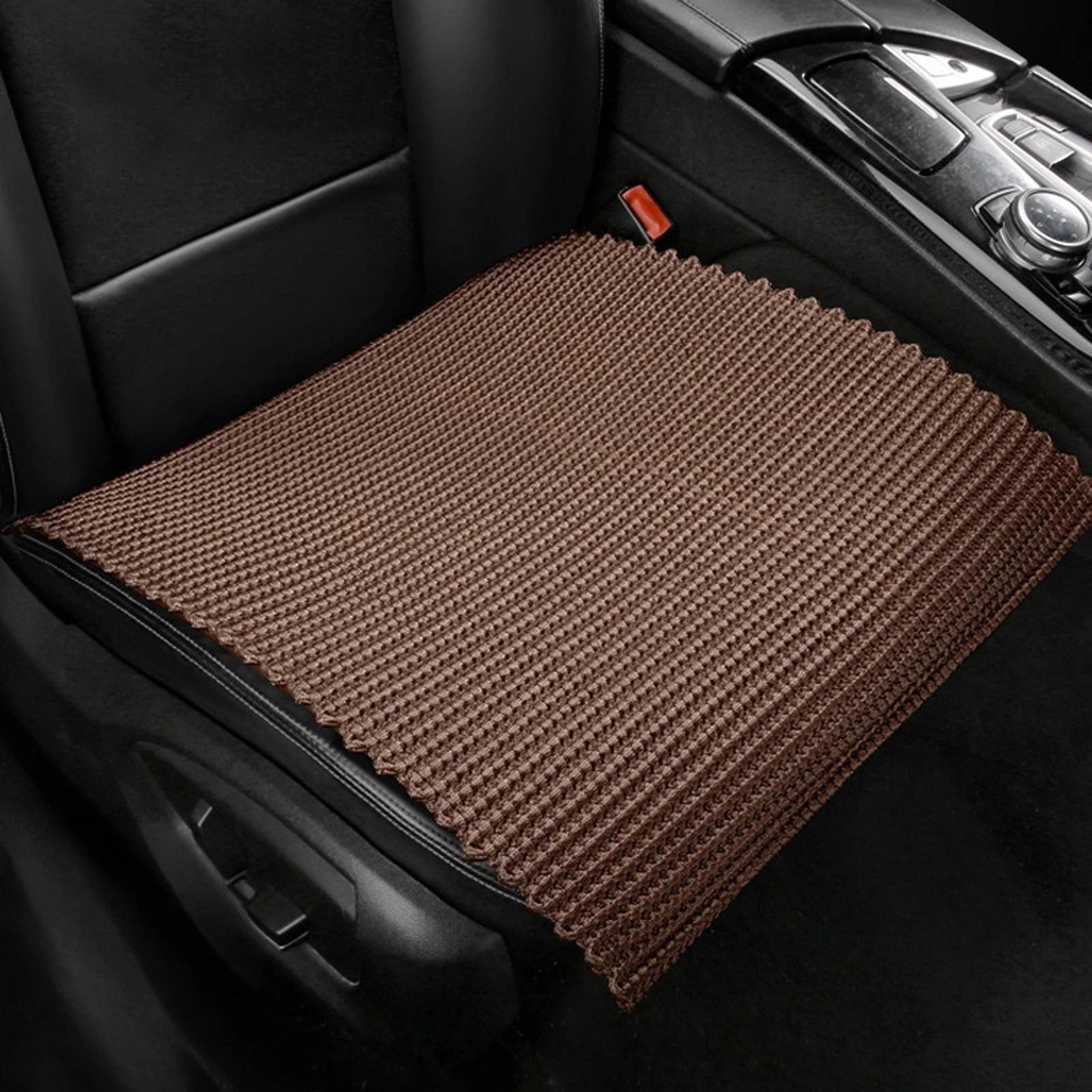ice silk cooling car seat cushion pad for summer breathable non slip front seat comfort