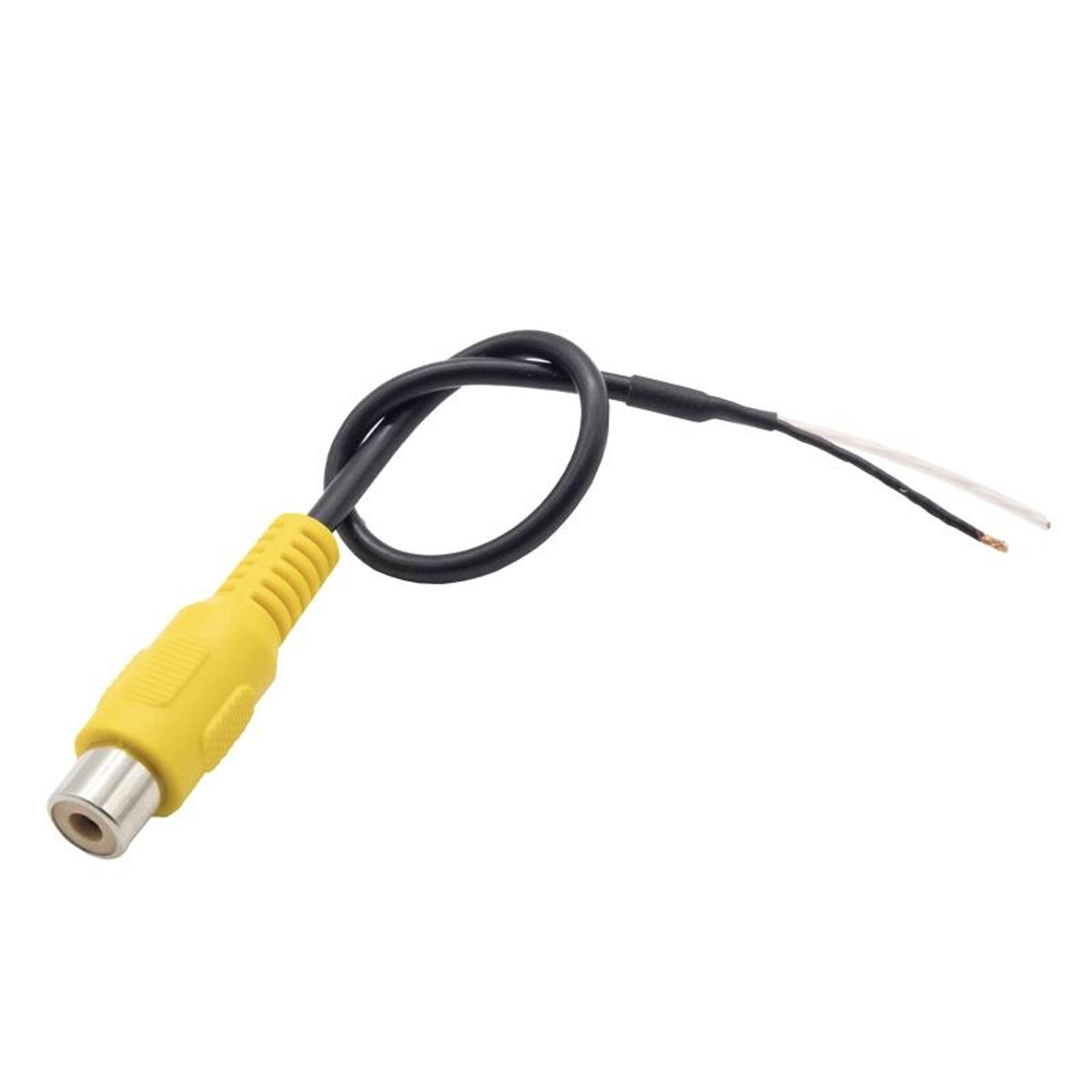 premium rca female audio extension cable set 2 pack pure copper av stereo connector wire