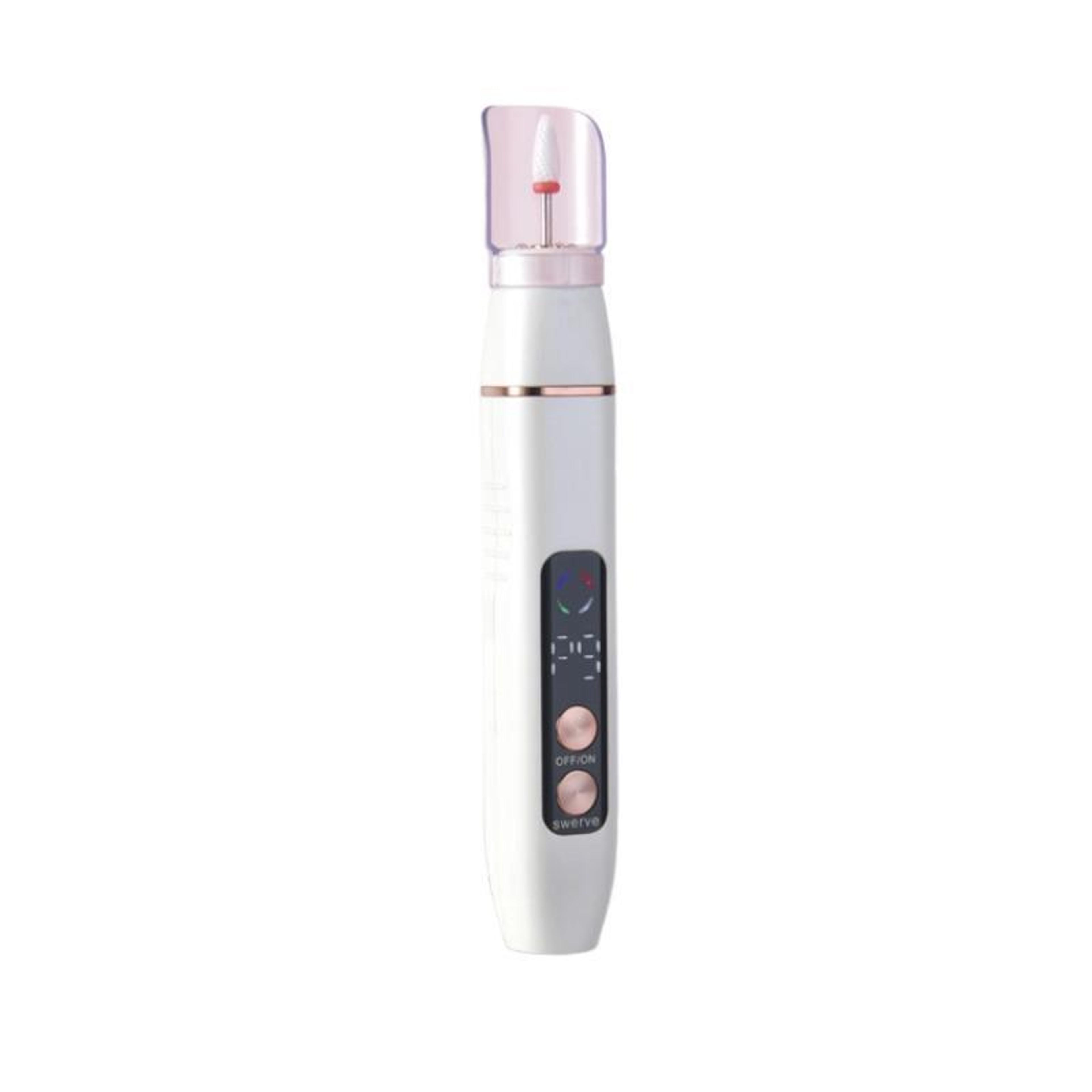 rechargeable electric nail drill & professional nail polisher with led light