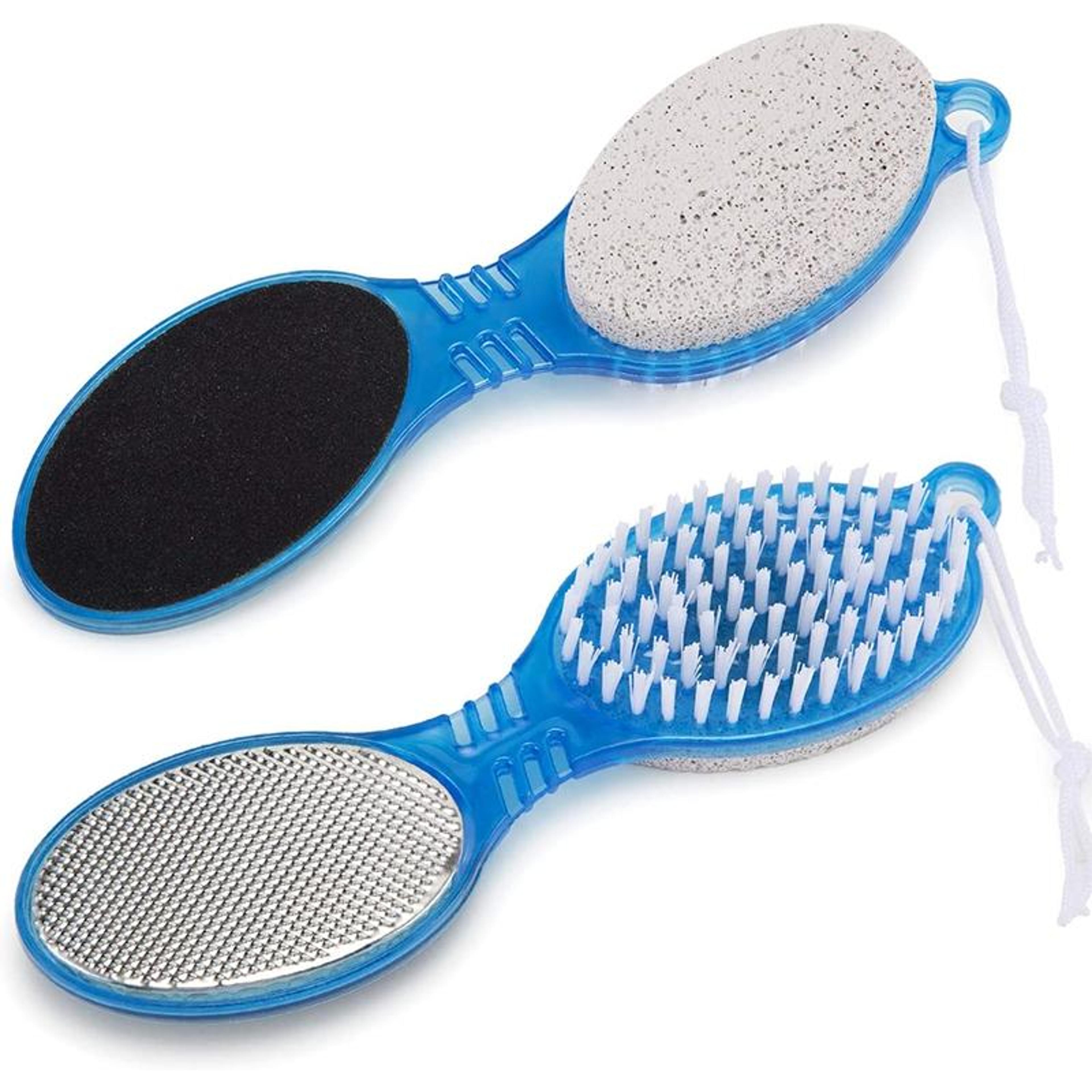 4 in 1 pedicure paddle foot care tool with callus remover, pumice stone & foot file