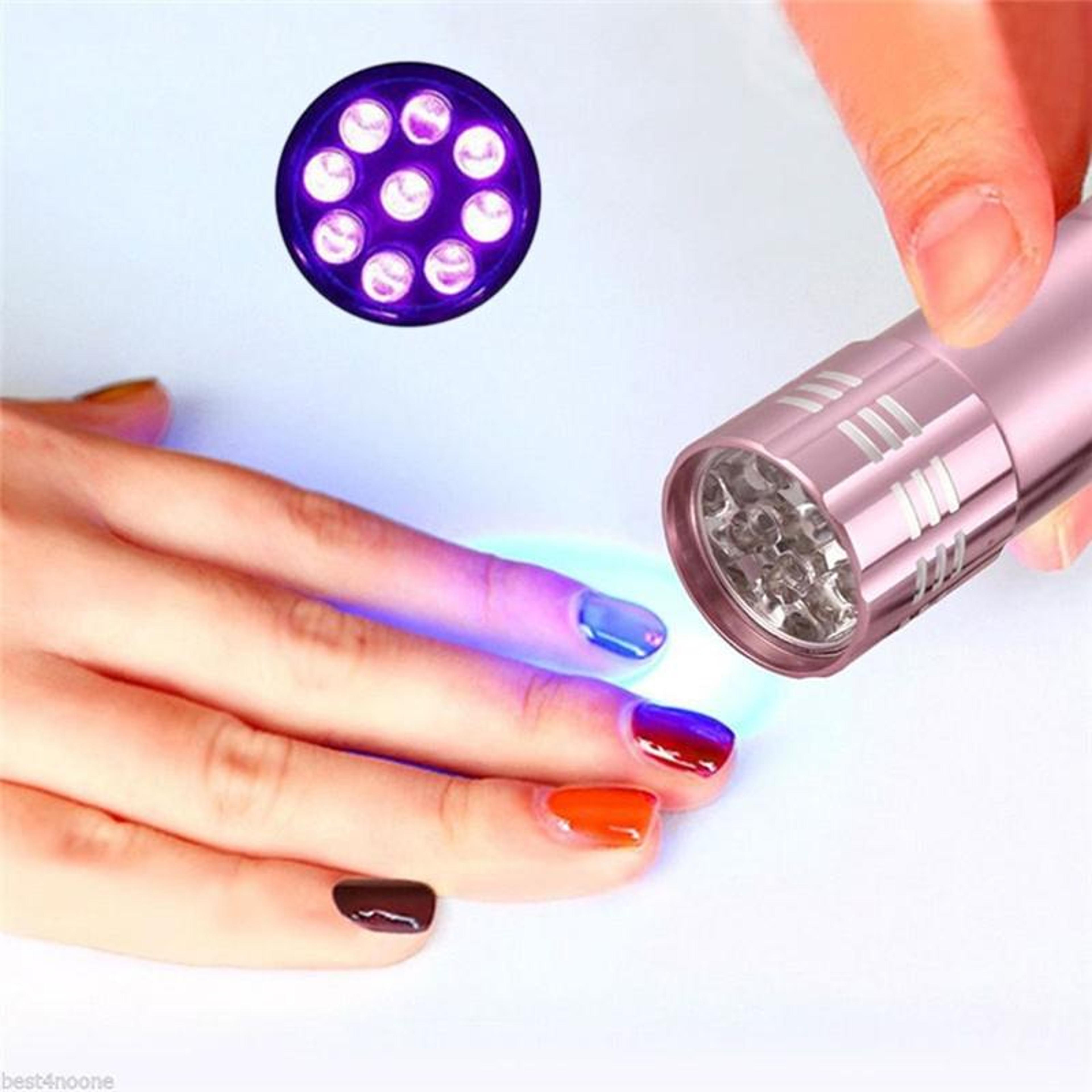 portable mini uv nail lamp set 2 pack fast gel nail dryer for salon quality manicures