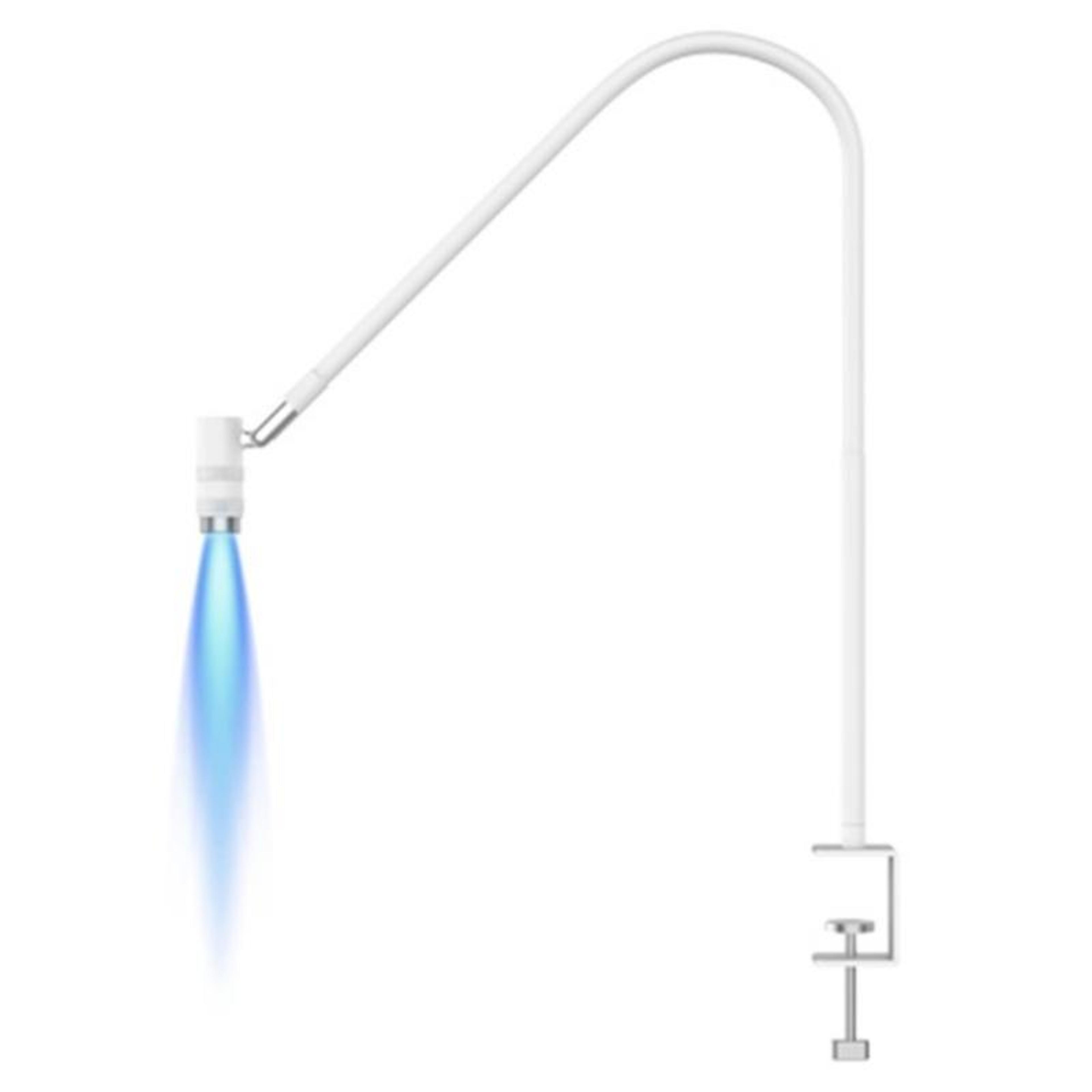 professional uv lash lamp with 360° adjustable gooseneck for eyelash extensions & nail art