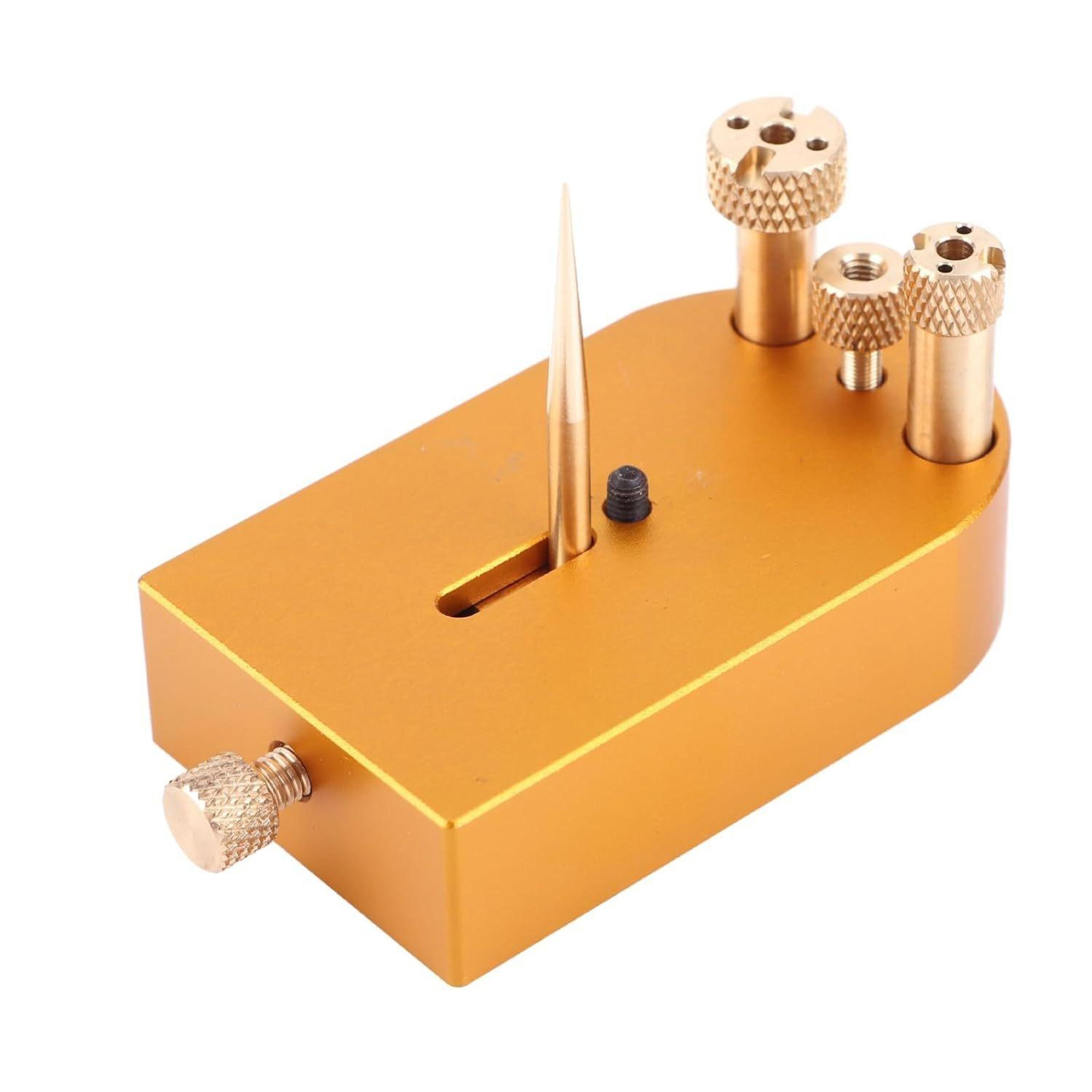 precision watch balance wheel bracket & hairspring holder for watch repair and calibration